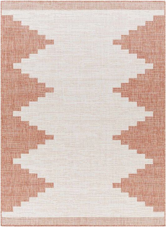 Djugun Peach Fuzz Indoor & Outdoor Area Rug-0
