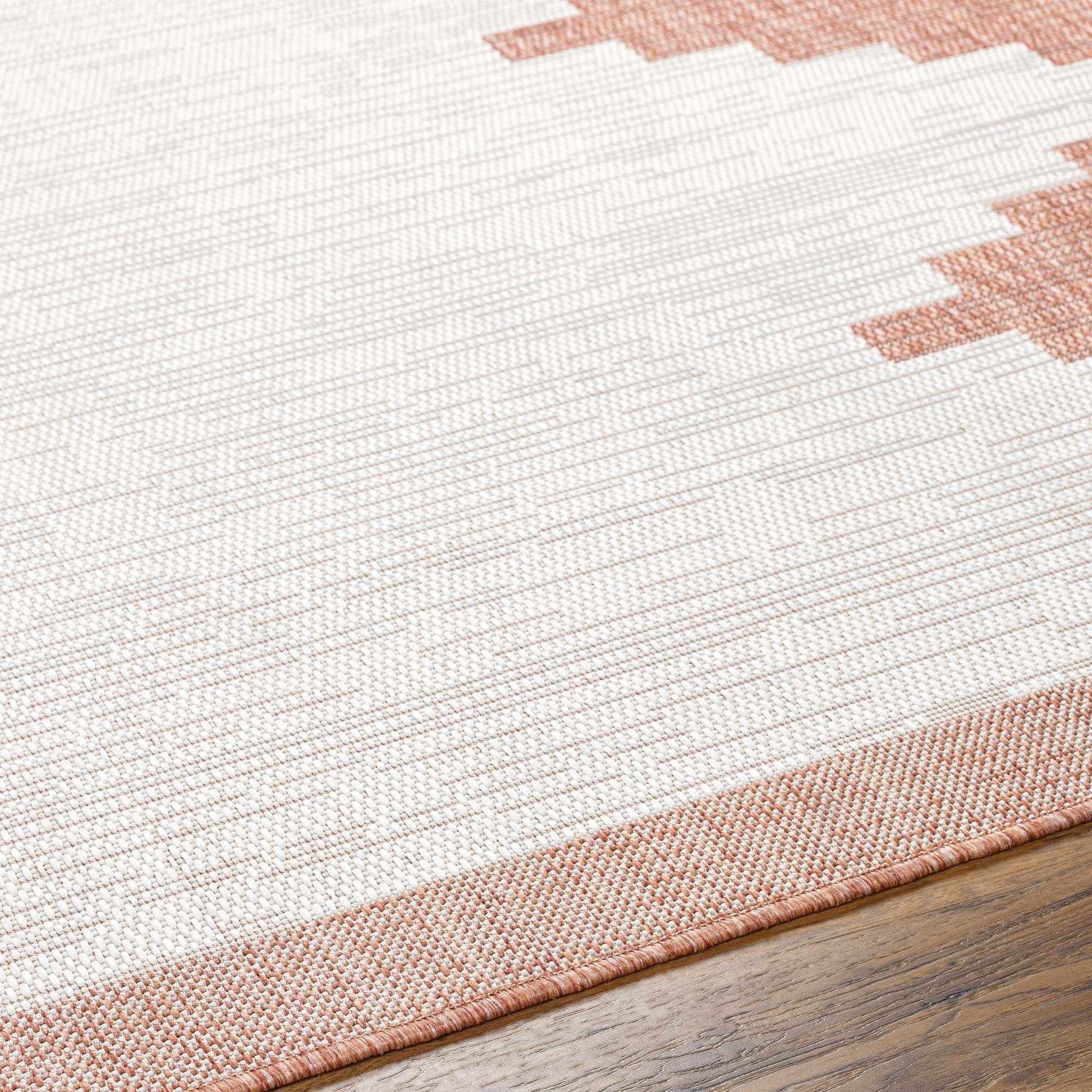 Djugun Peach Fuzz Indoor & Outdoor Area Rug-4