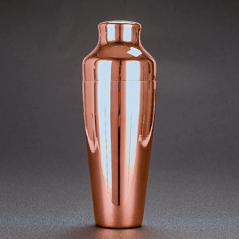304 Stainless Steel French Two-Section Wine Shaker Shaker Shaker Bar Cocktail Glass Mixing Tool 550ml