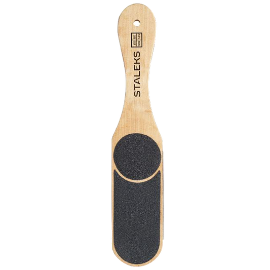 STALEKS BEAUTY & CARE 10 TYPE 3 MULTI GRIT WOODEN PEDICURE FOOT FILE THREE-SIDED 60/80/100/120 ABC 10/3- STALEKS™-0