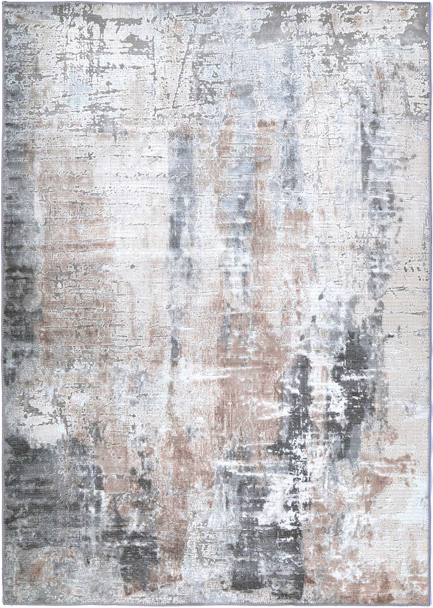 Abstract Twilight in Black Rug-5