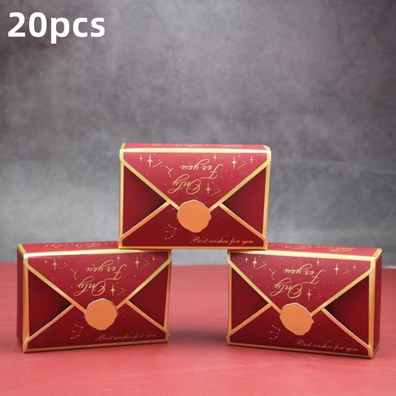 European Creative Candy Box Retro Wedding Gift Box Envelope Table Candy Box Candy Bag