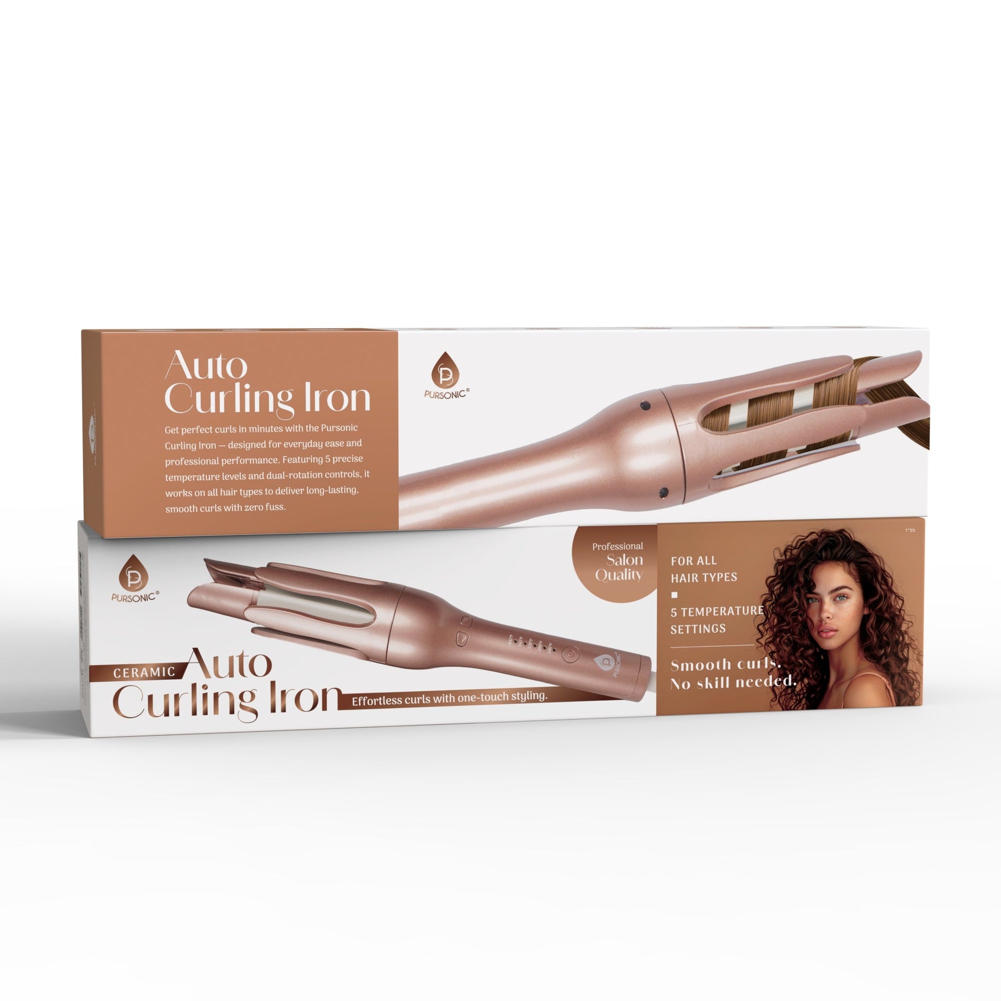 Pursonic Automatic Curling Iron – Salon-Quality Curls in Minutes-5
