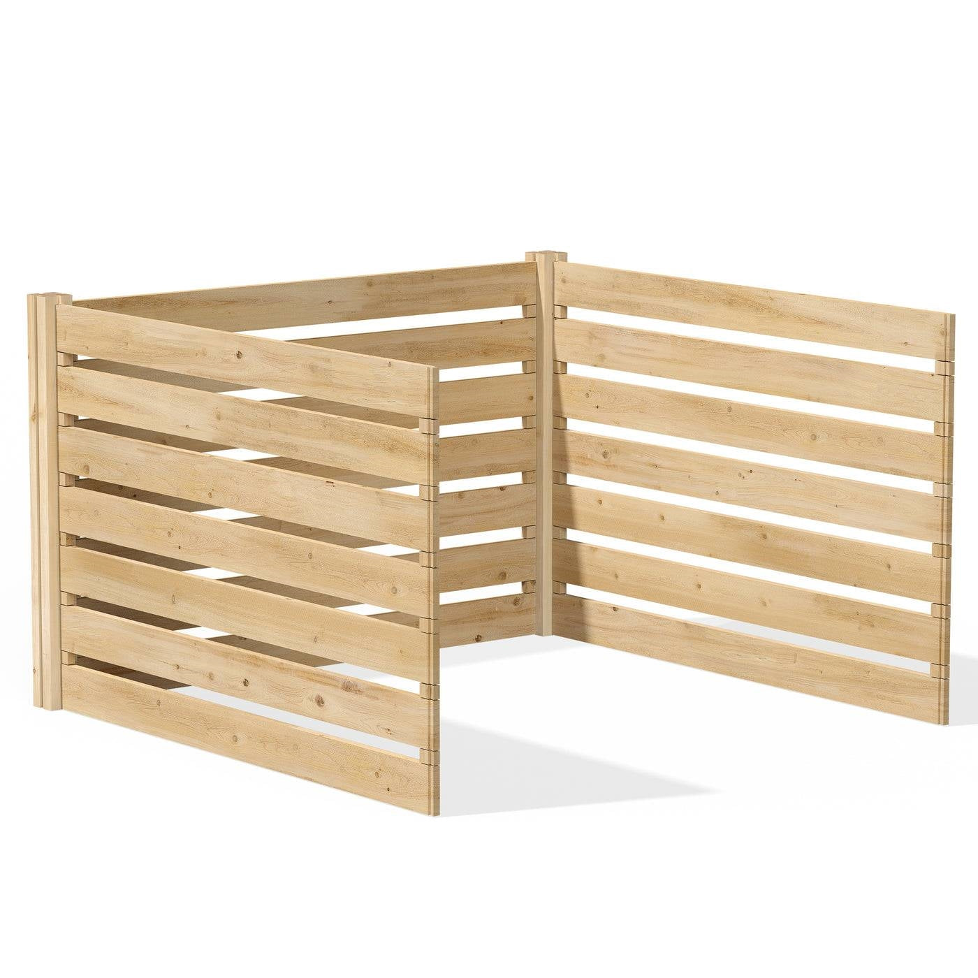 Add on Kit for 308 Gallon Cedar Wood Compost Bin - Made in the USA-0