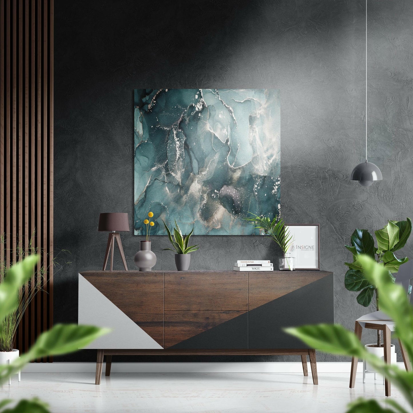 Marmoreal Brushed Aluminium Dibond Wall Art