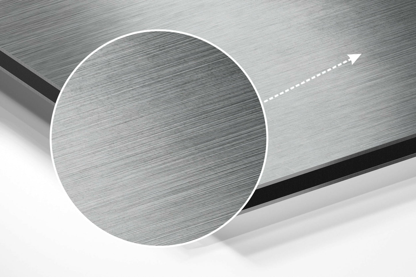 Despair Brushed Aluminium Dibond Wall Art