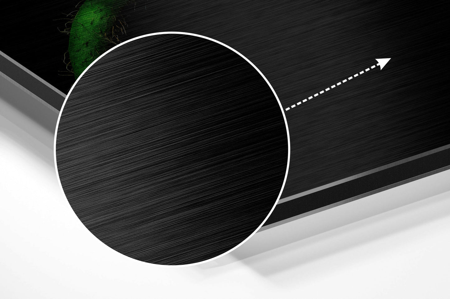Flower Brushed Aluminium Dibond Wall Art