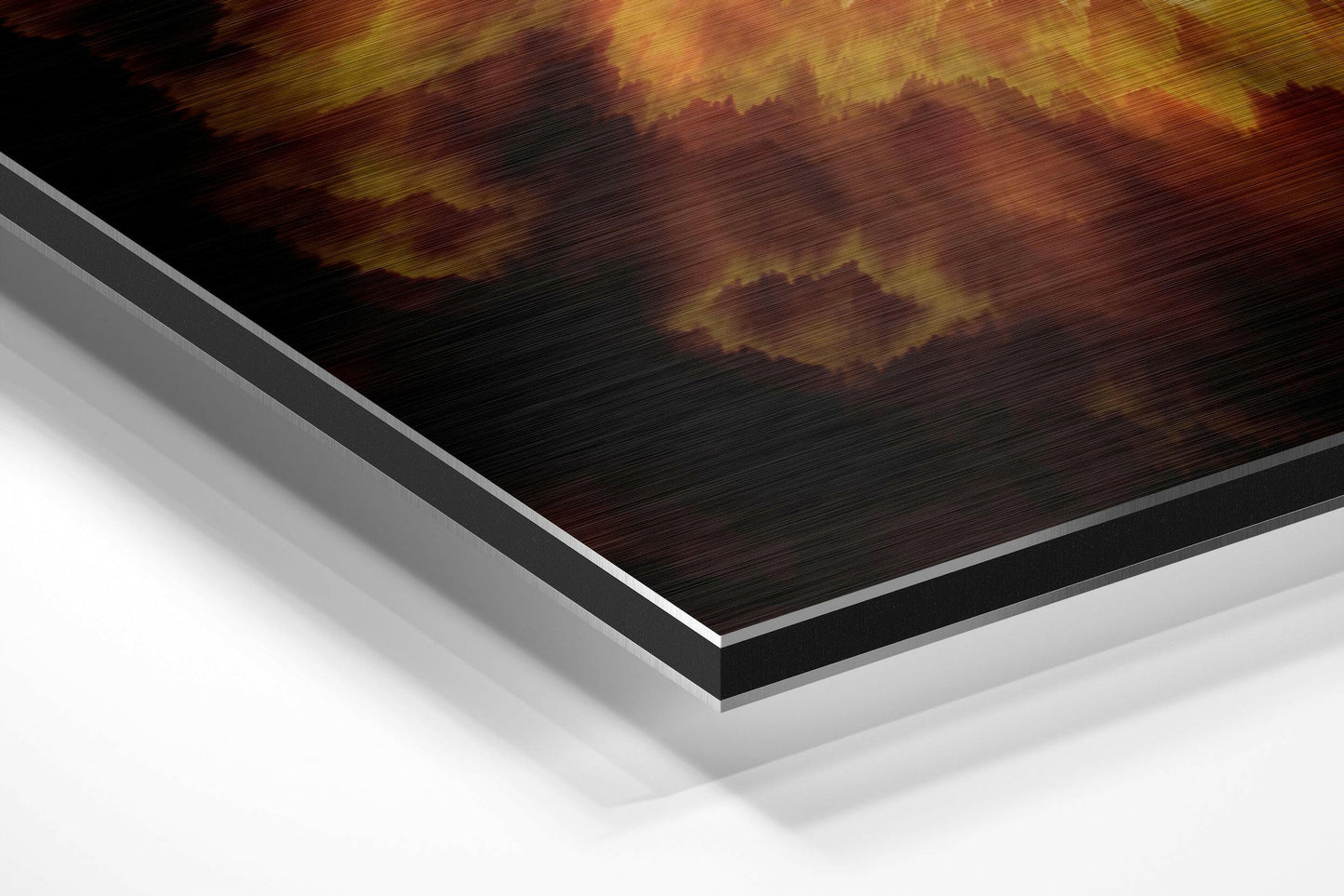 Eye of Sauron Brushed Aluminium Dibond Wall Art