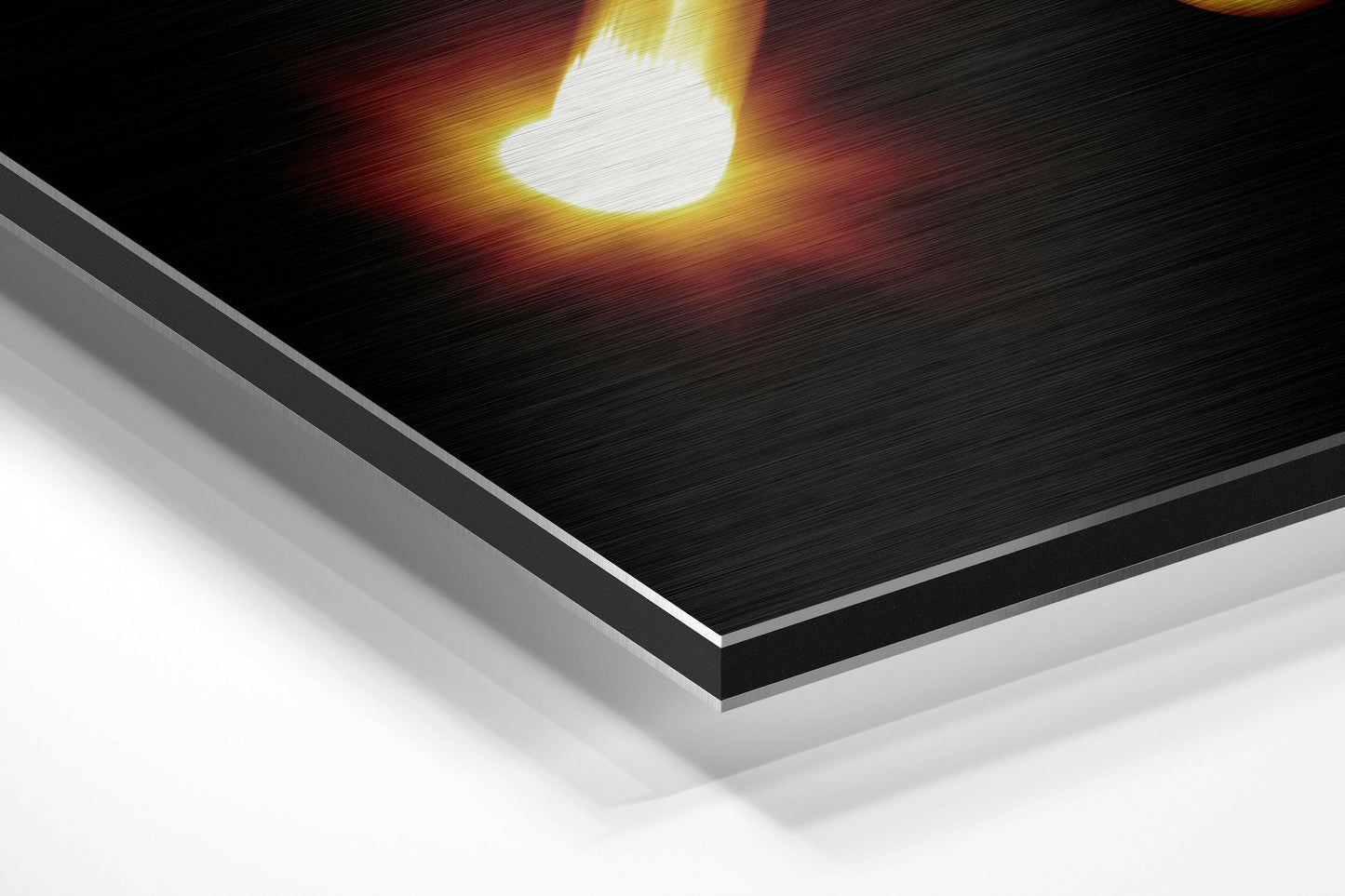 Aquarius Brushed Aluminium Dibond Wall Art