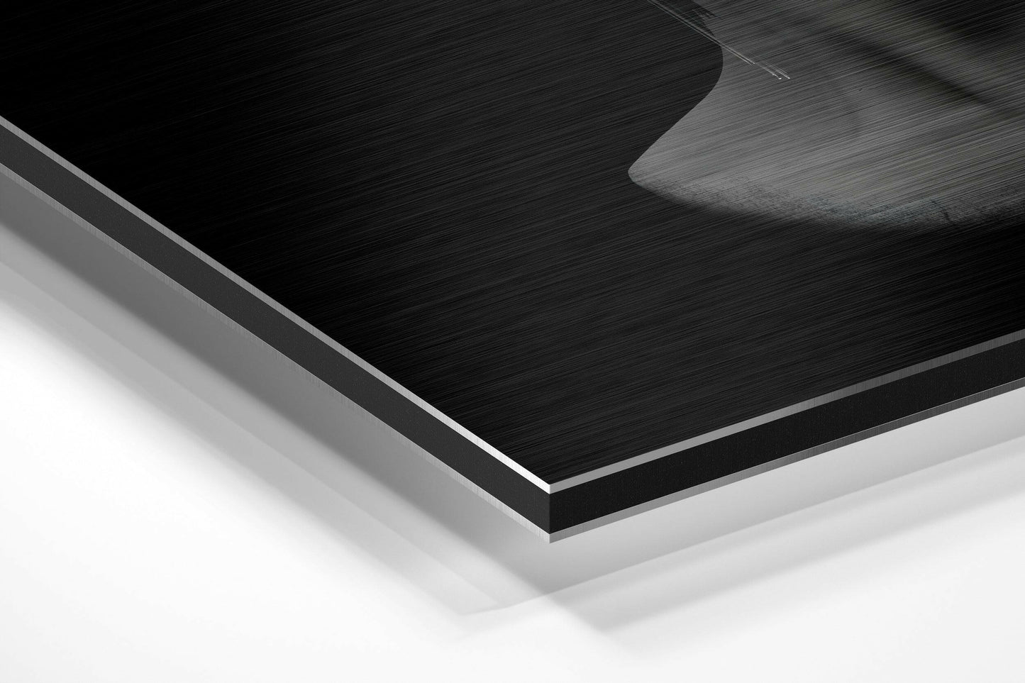The Art of Sculpture Brushed Aluminium Dibond Wall Art