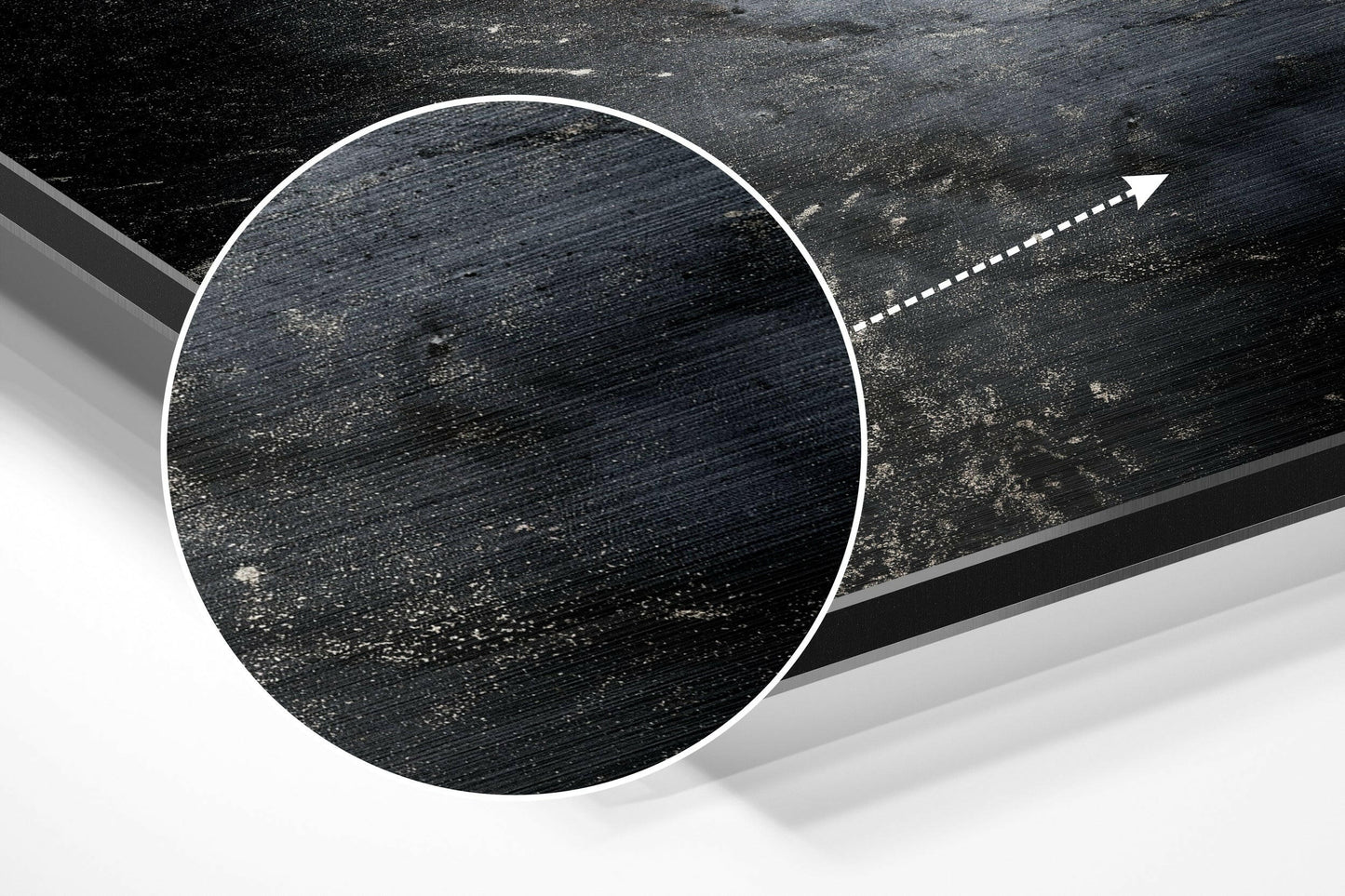 Marmoreal Brushed Aluminium Dibond Wall Art