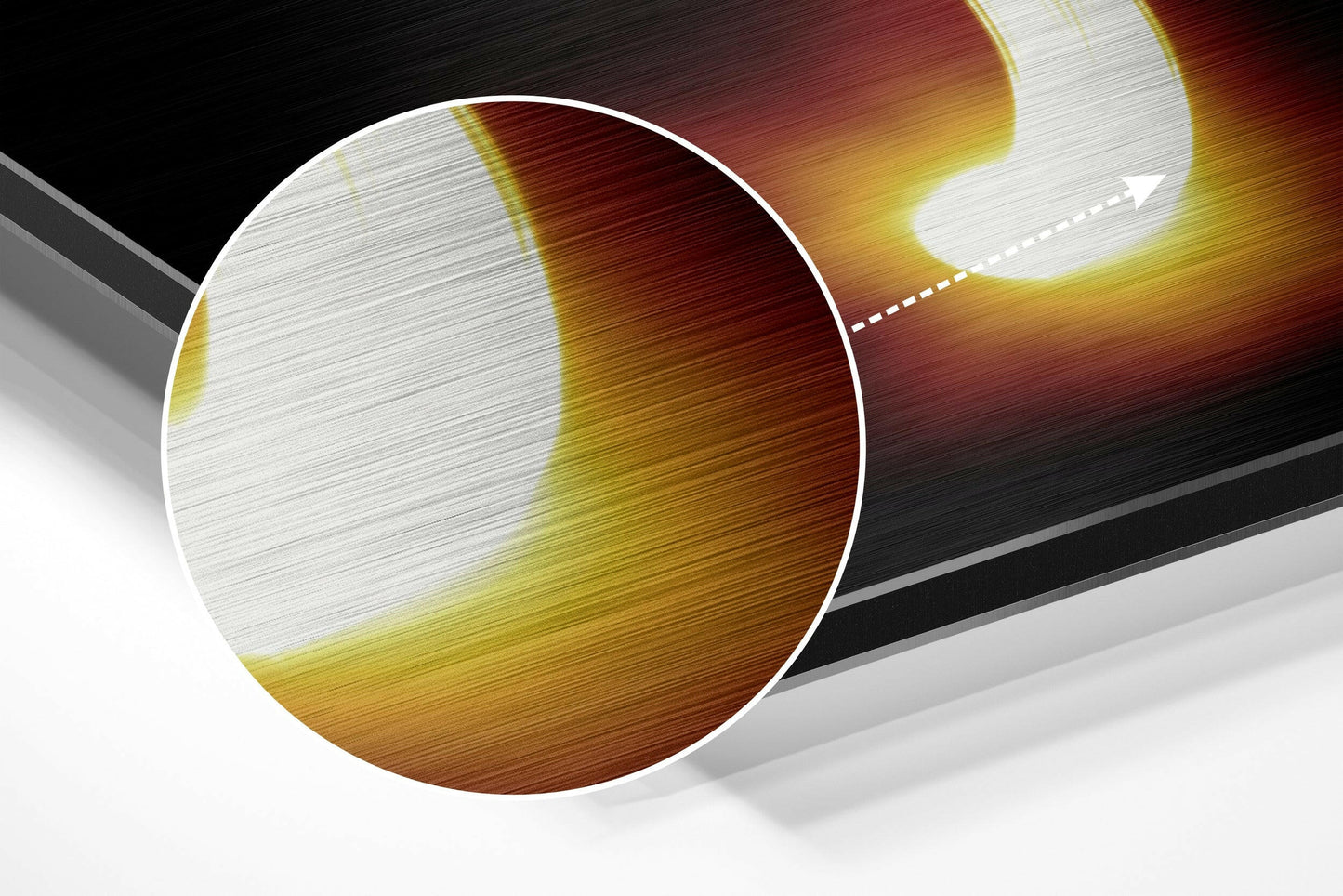 Pisces Brushed Aluminium Dibond Wall Art