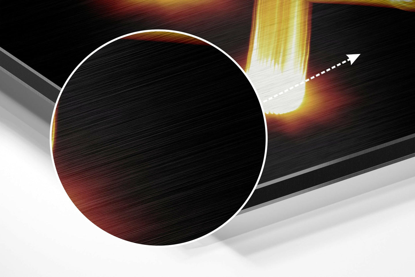 Sagittarius Brushed Aluminium Dibond Wall Art