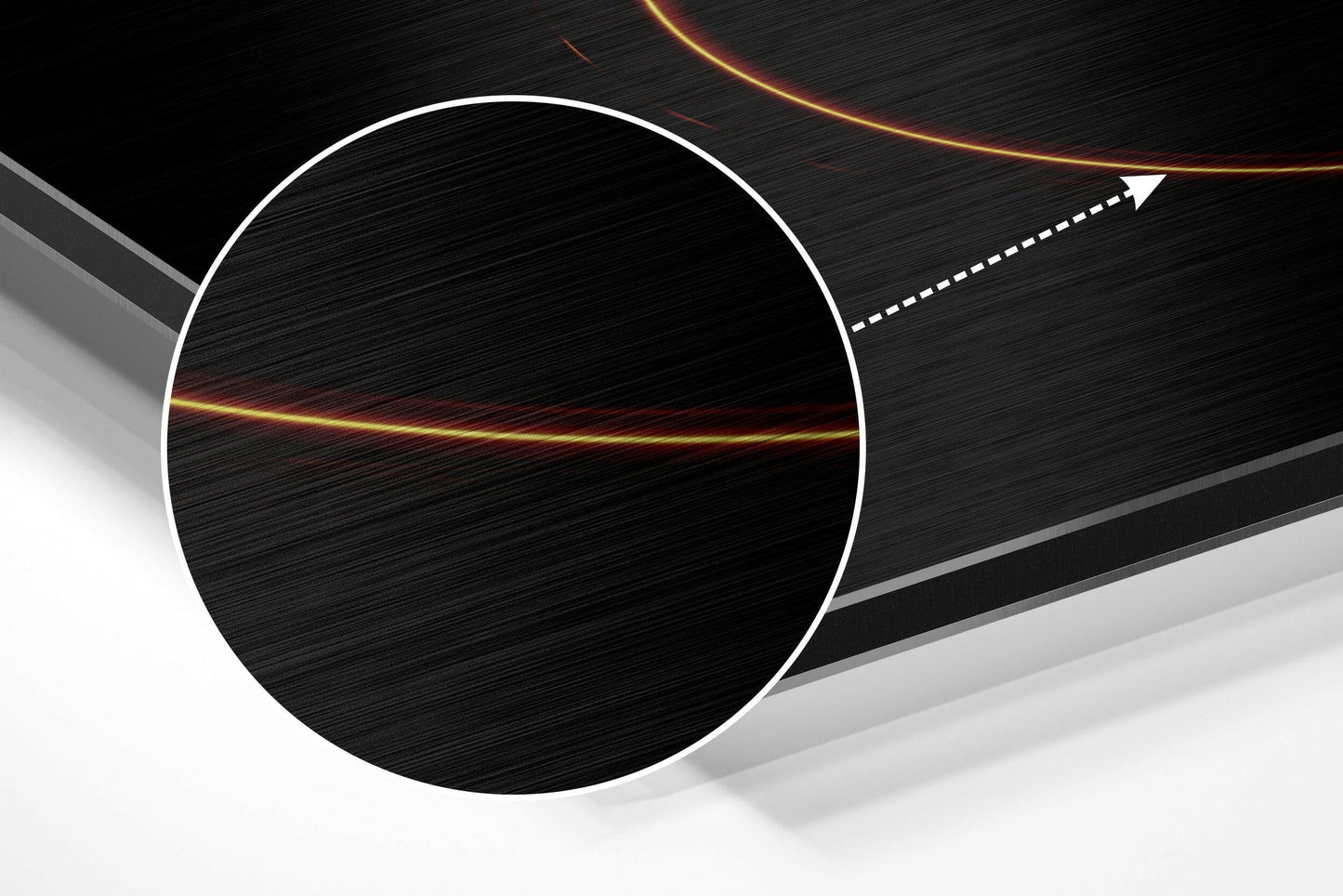 Taurus Brushed Aluminium Dibond Wall Art