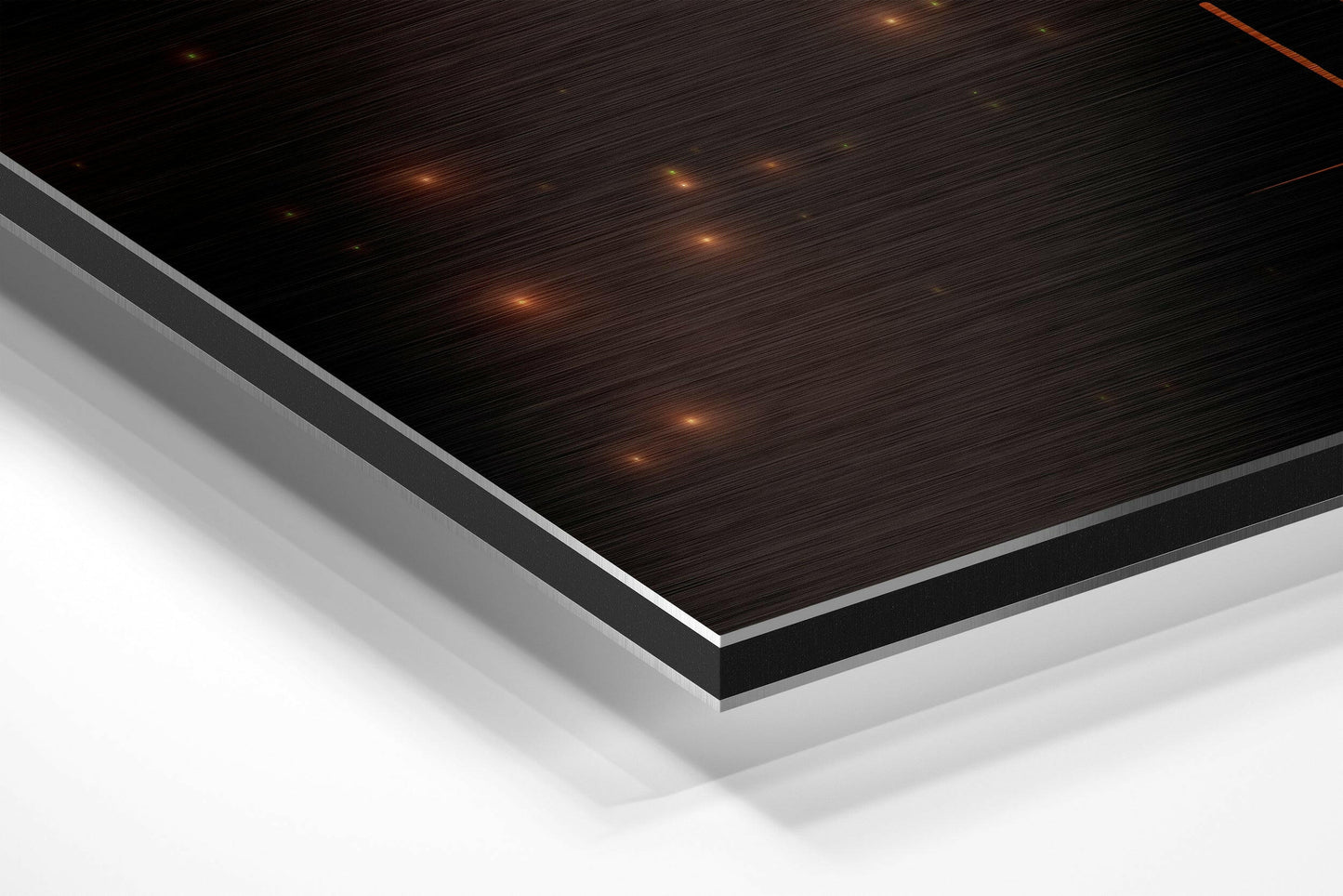 Leo Brushed Aluminium Dibond Wall Art