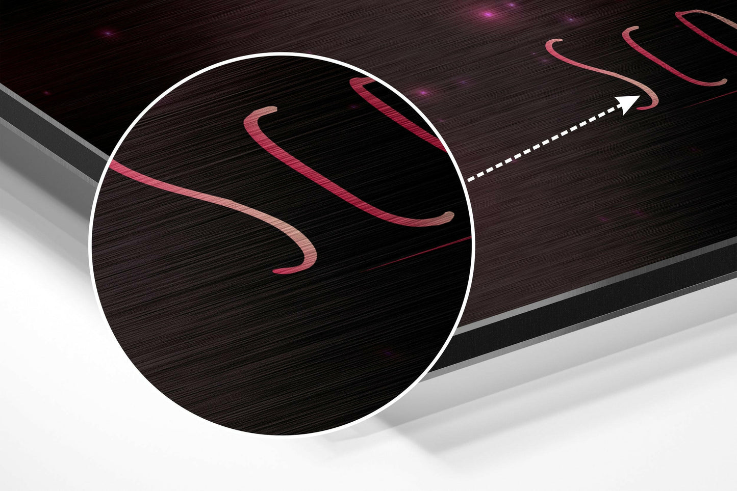 Scorpio Brushed Aluminium Dibond Wall Art