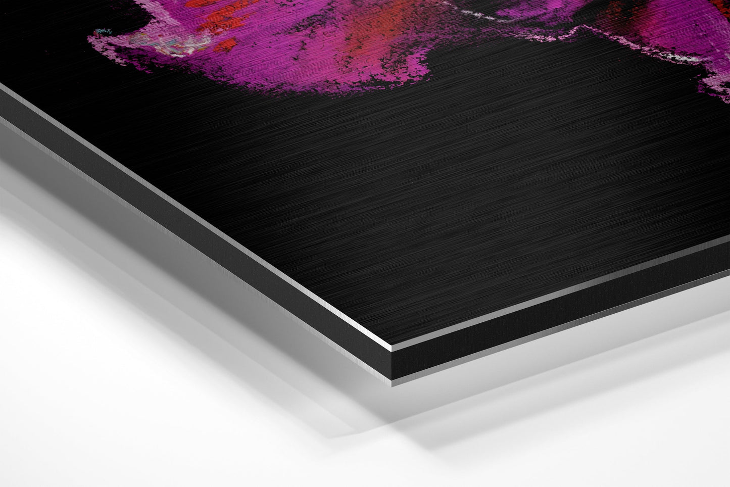 Flower Brushed Aluminium Dibond Wall Art