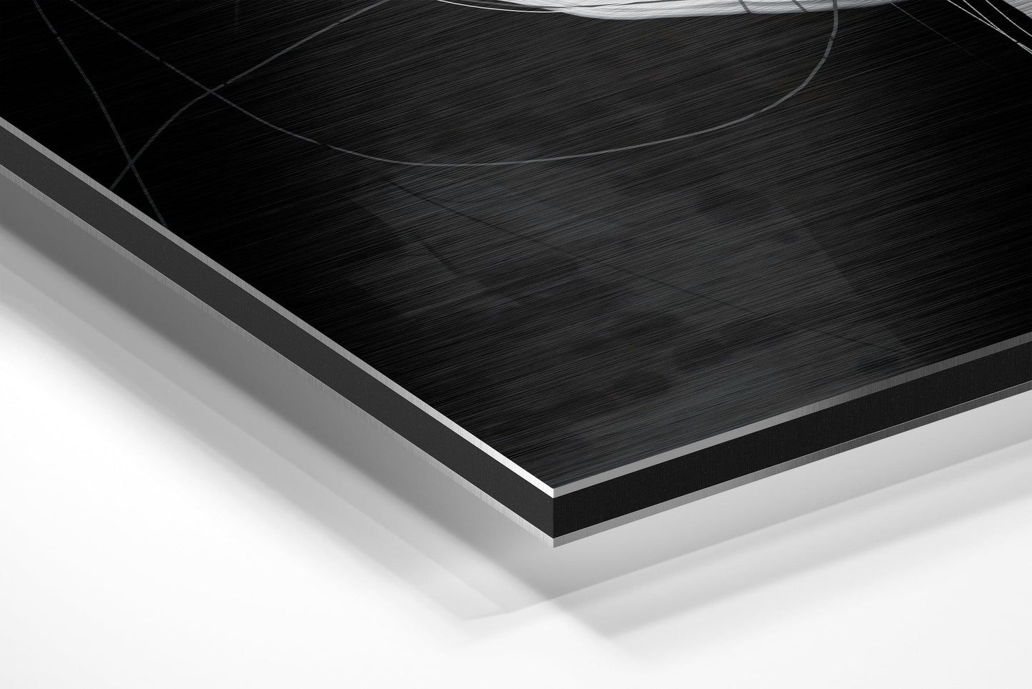 The Hole Brushed Aluminium Dibond Wall Art