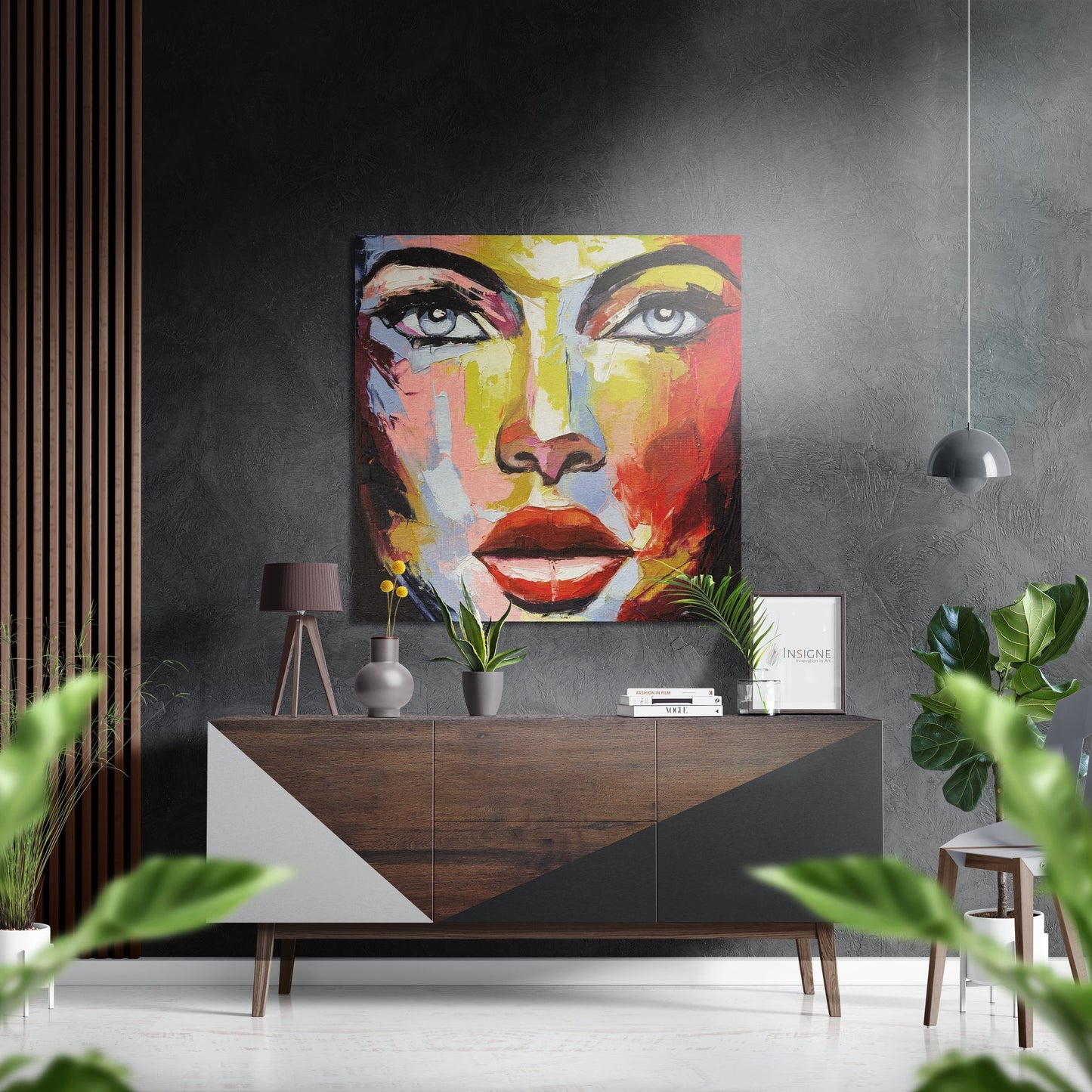 Beauty Brushed Aluminium Dibond Wall Art