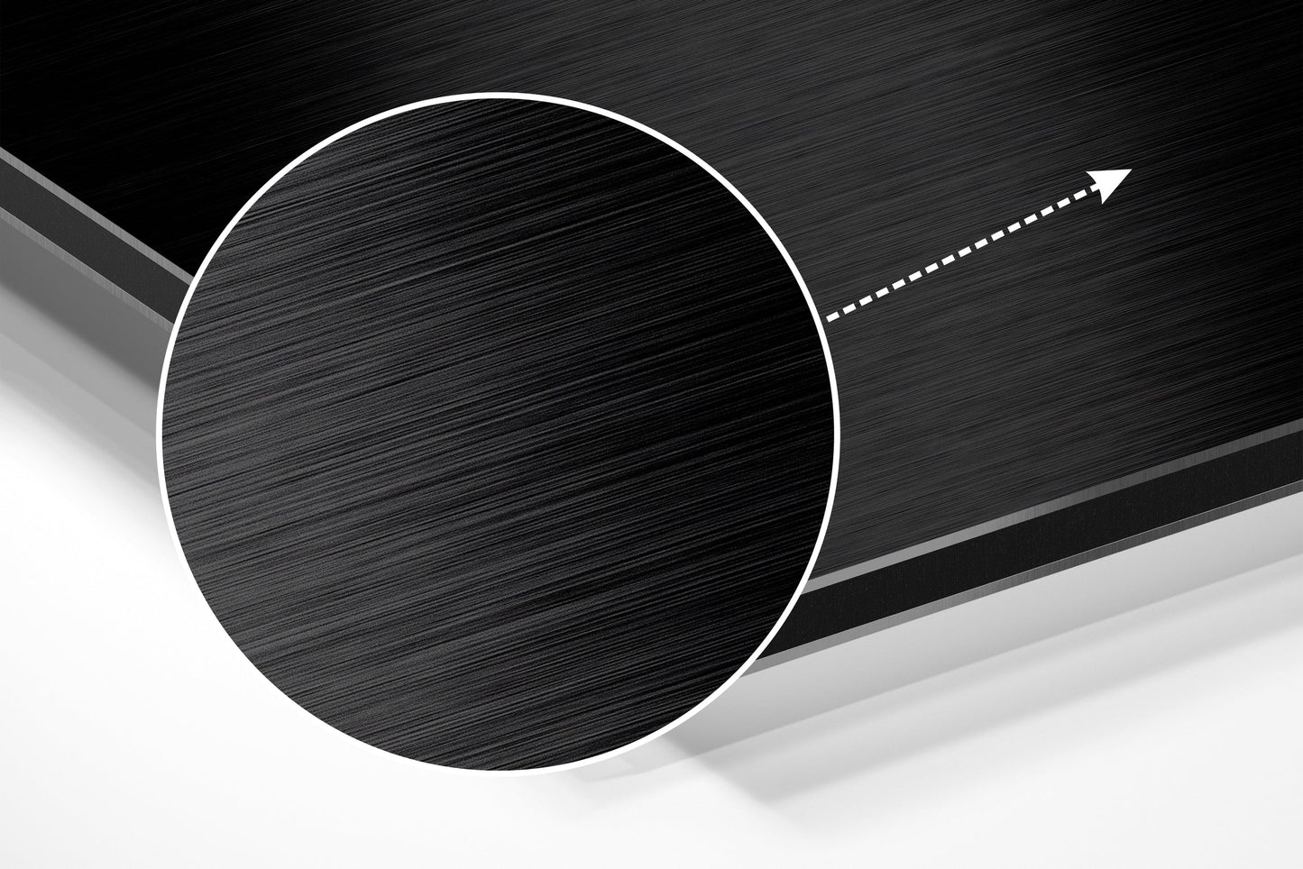 Flower Brushed Aluminium Dibond Wall Art
