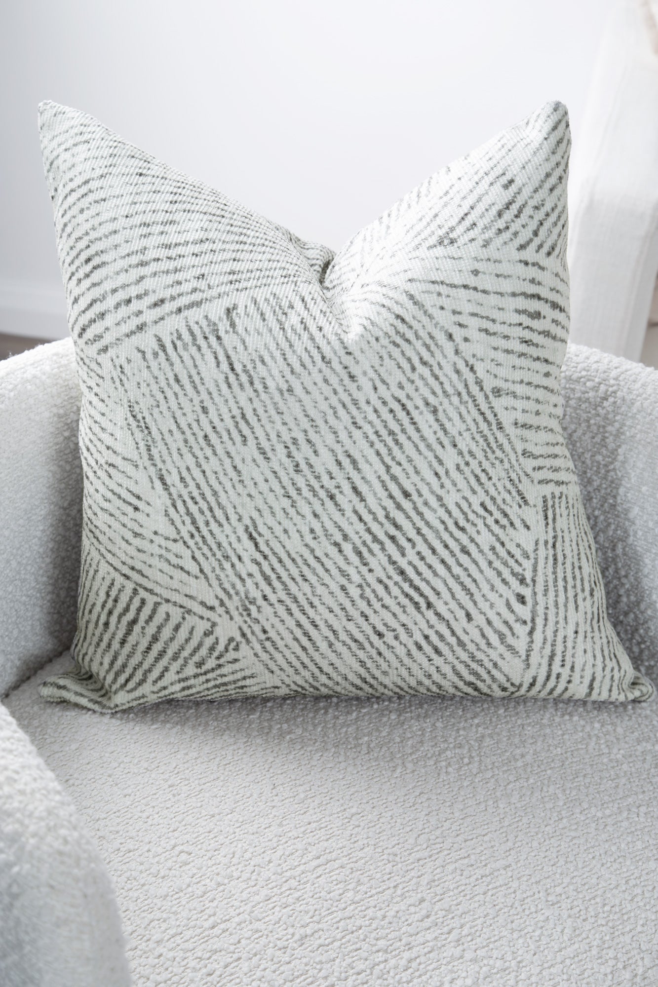 Alpine Monochrome Cushion in Pillow-1