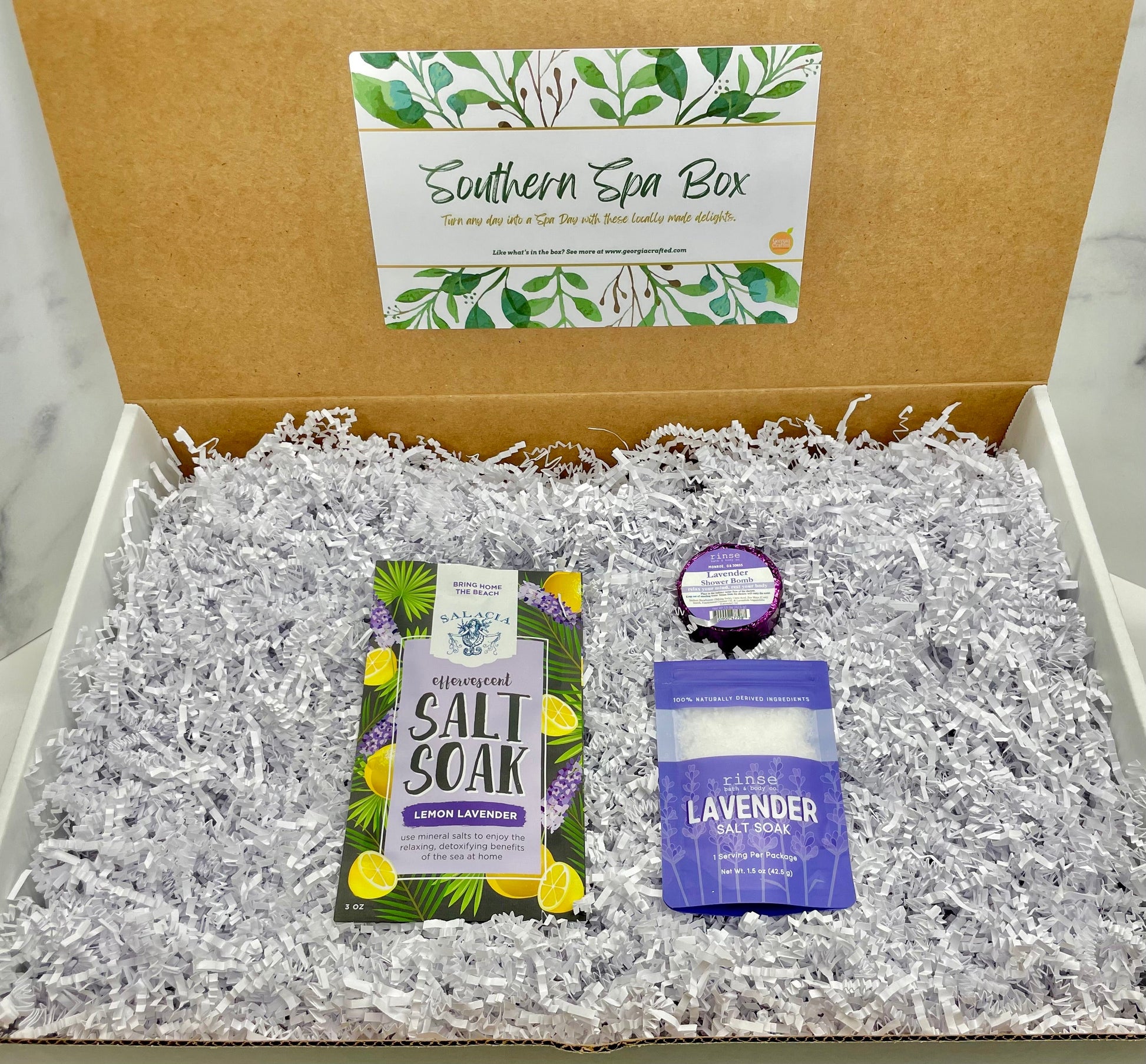 Southern Spa Gift Box- LAVENDER-0