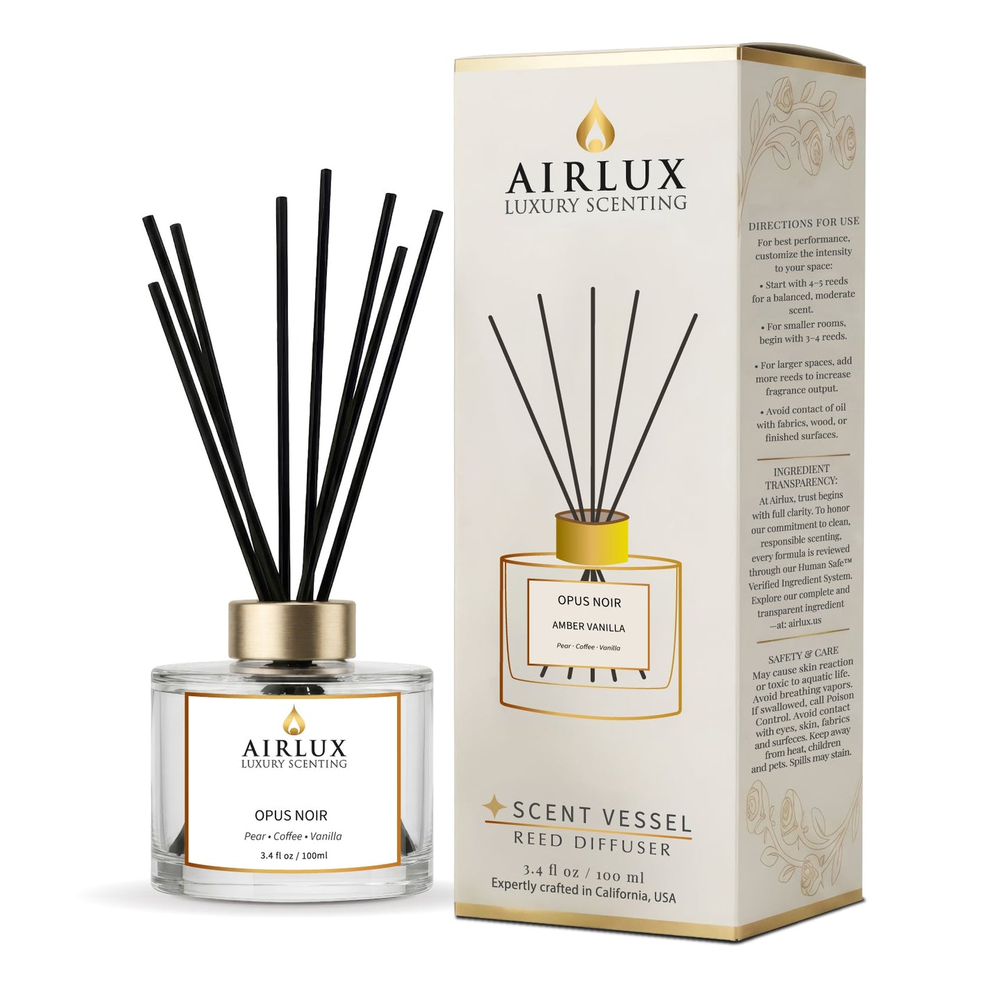 Airlux Signature Aroma Oil No. 034 Opus Noir