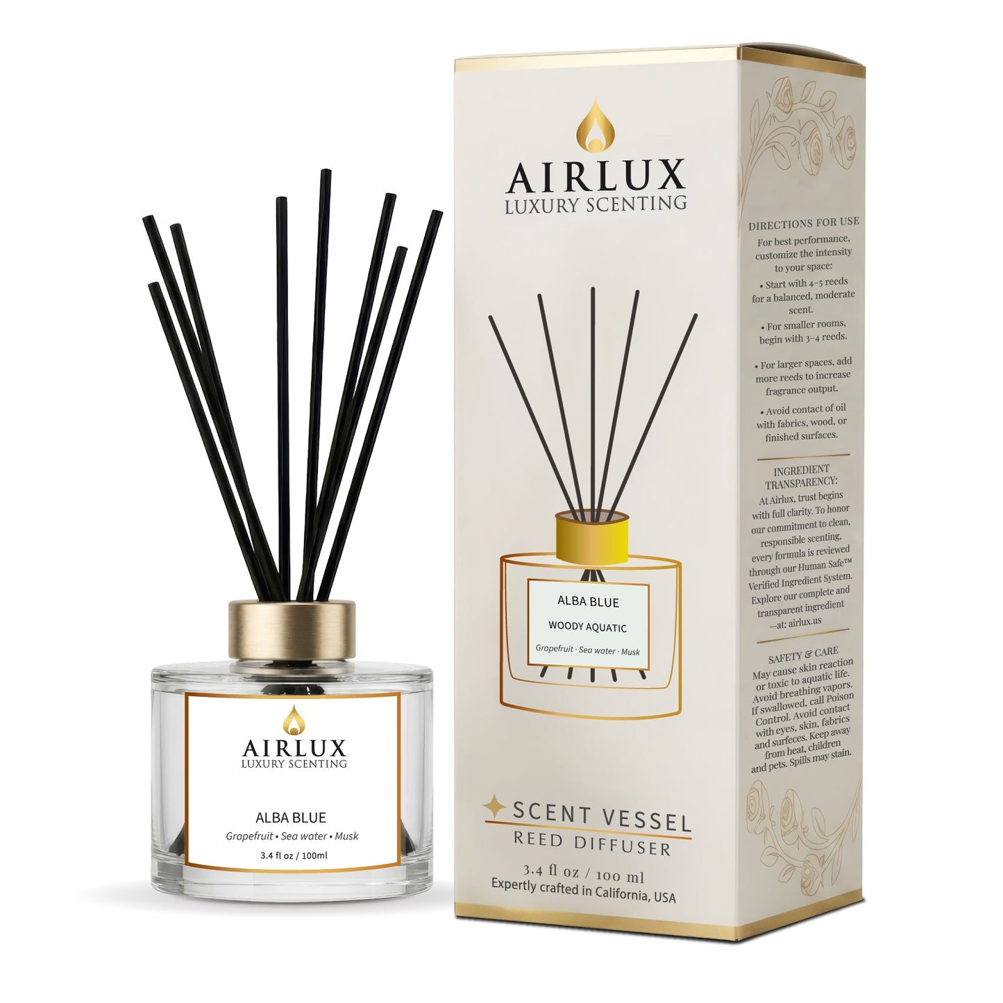 Airlux Signature Aroma Oil No. 135 Alba Blue