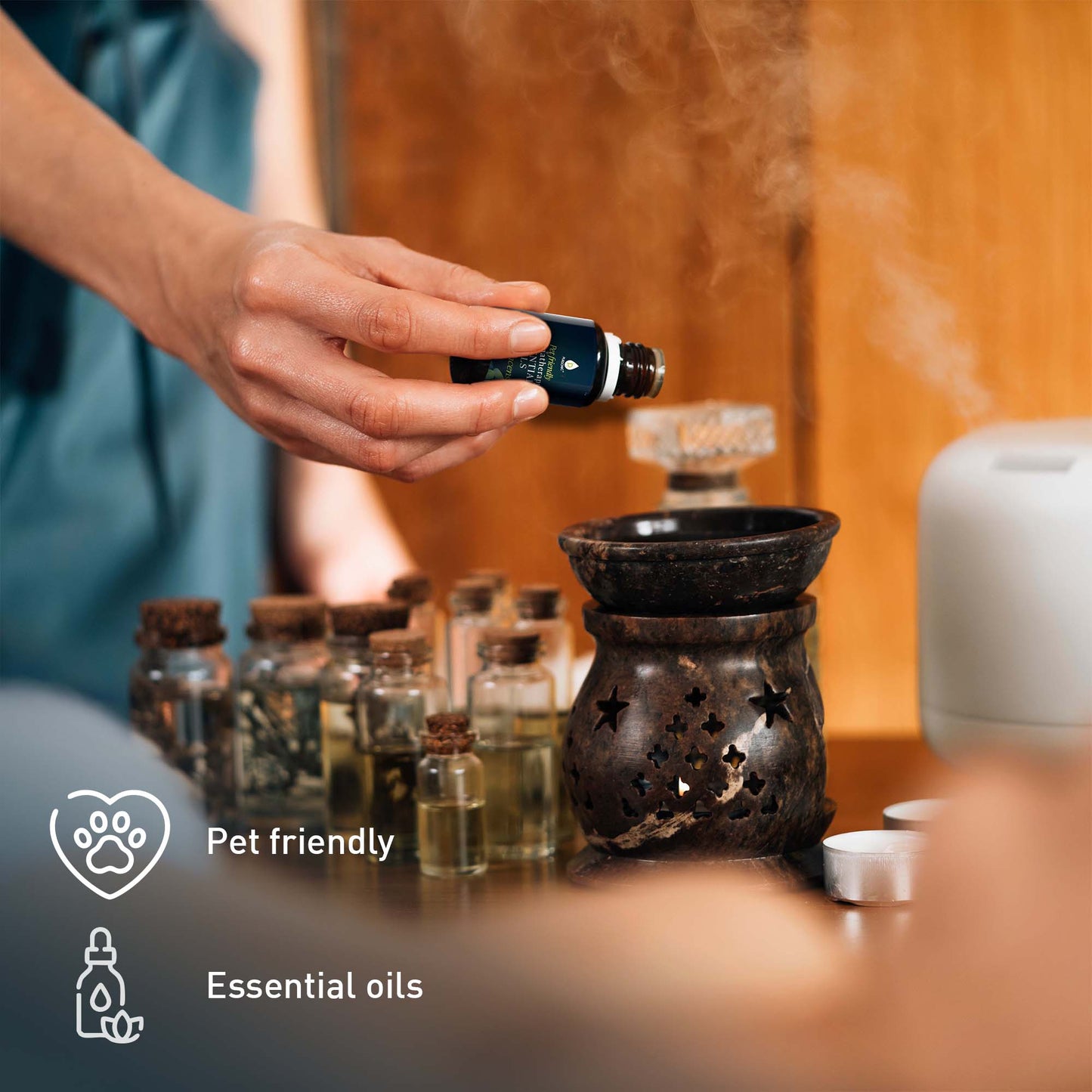 Pursonic Pet & Chill Essentials: Pet-Friendly Oils, USB Diffuser & Car Vacuum-3