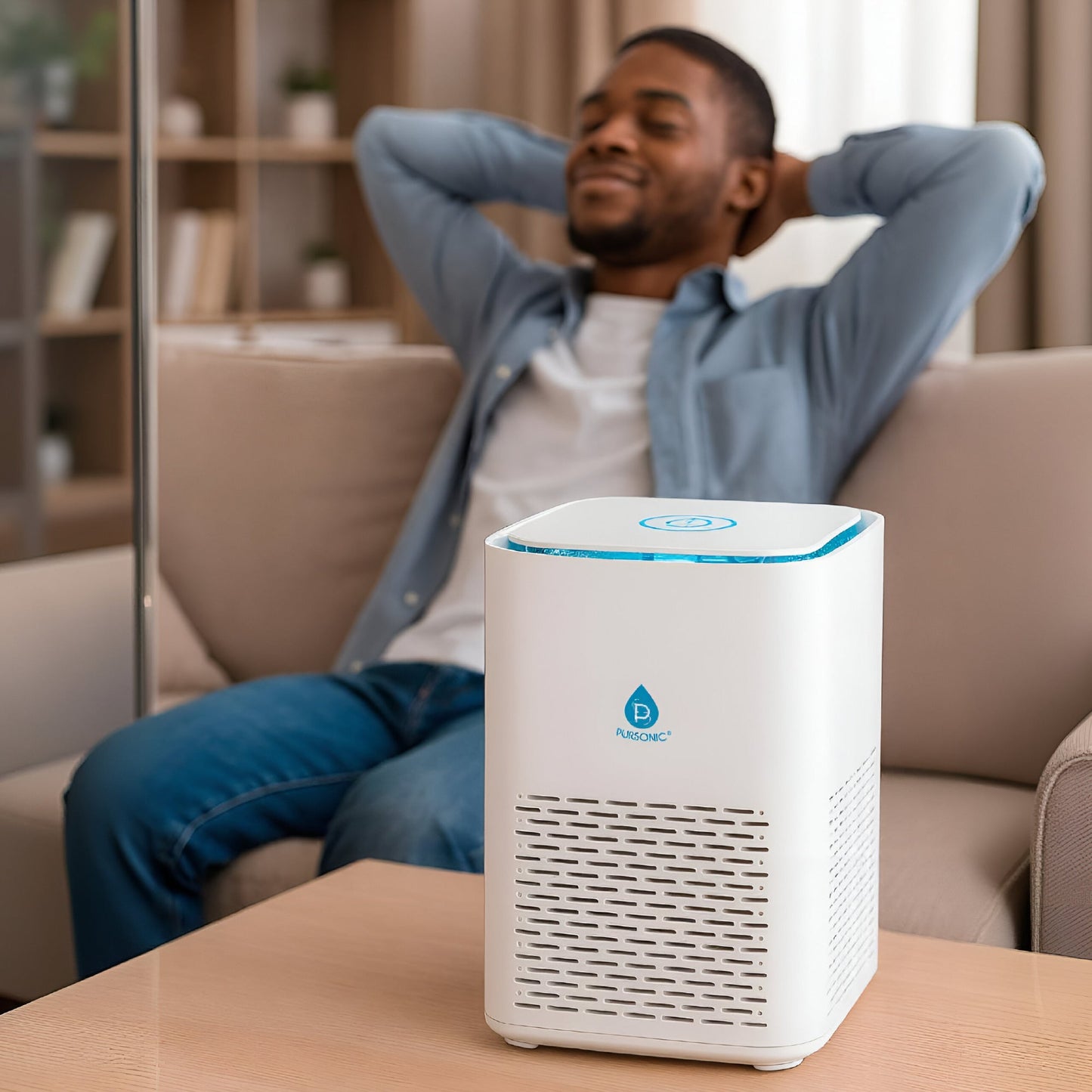 Pursonic True HEPA Air Purifier – Compact Power for Cleaner Air-2