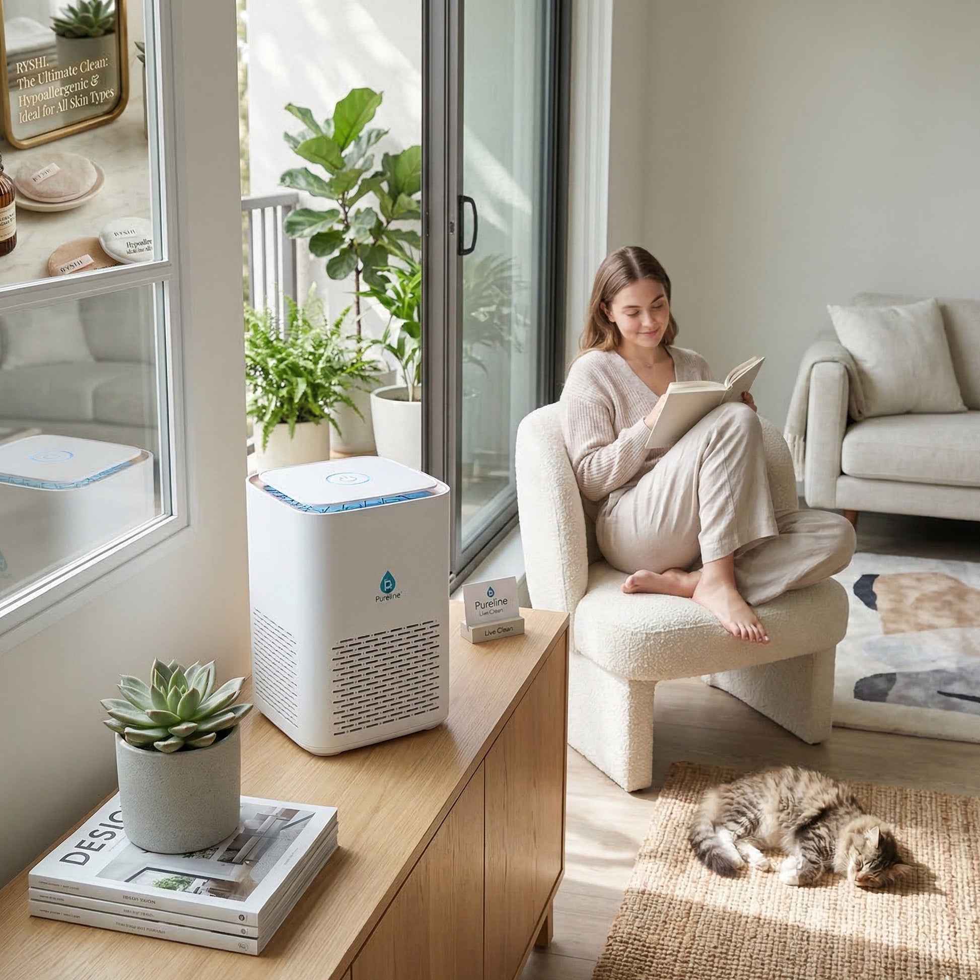 Pursonic True HEPA Air Purifier – Compact Power for Cleaner Air-4