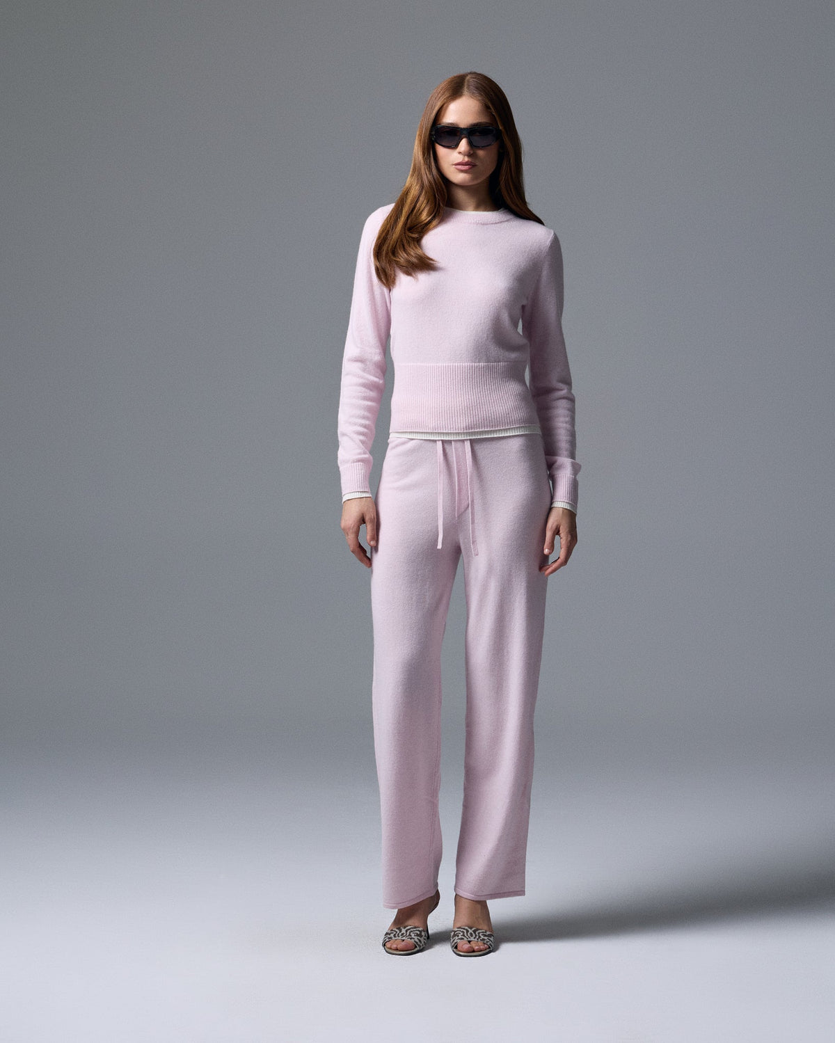 Tove Layered Cashmere Crewneck