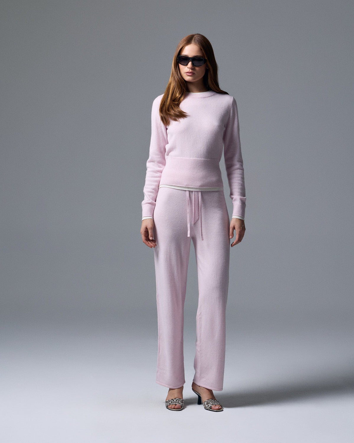 Tove Layered Cashmere Crewneck