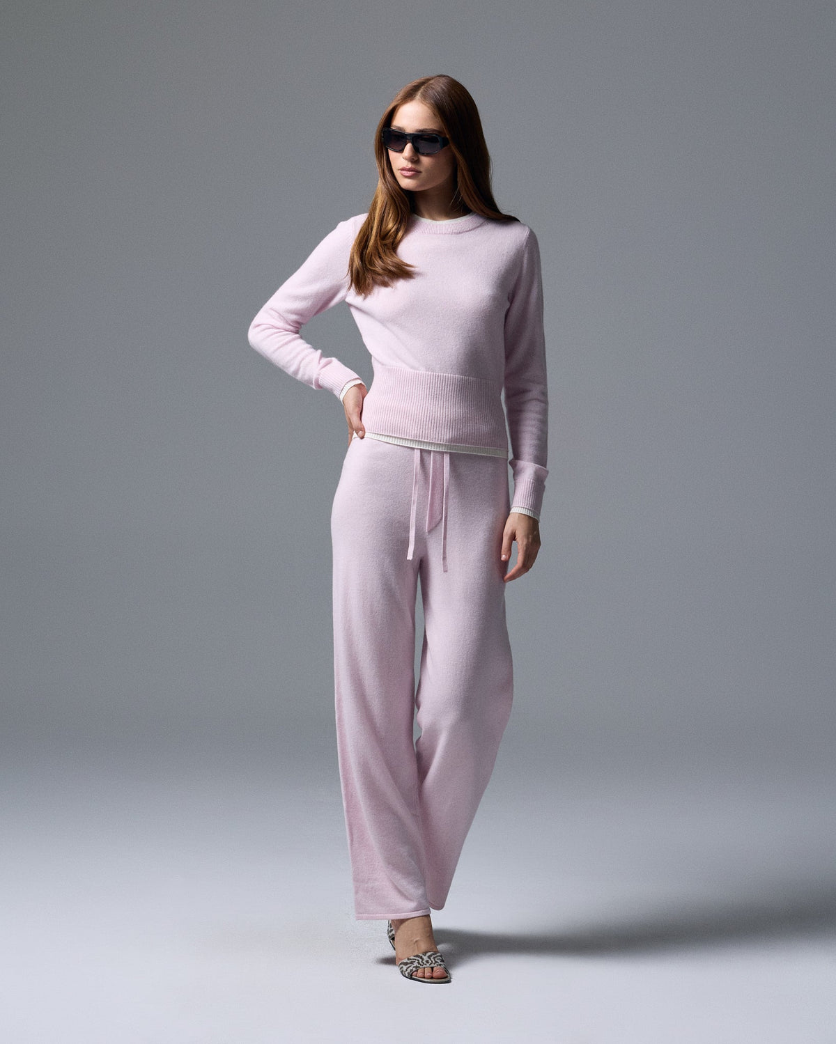 Tove Layered Cashmere Pant