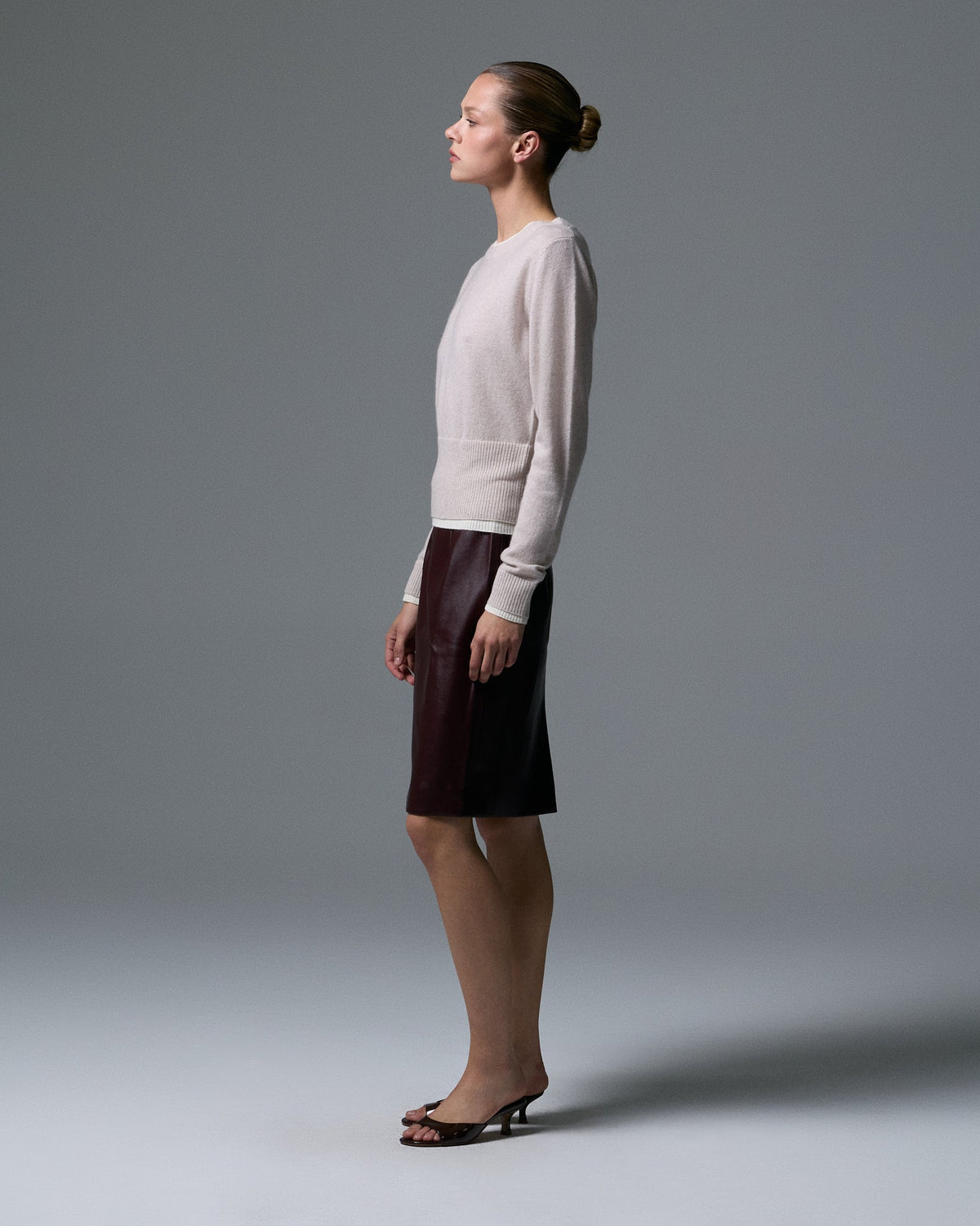 Tove Layered Cashmere Crewneck