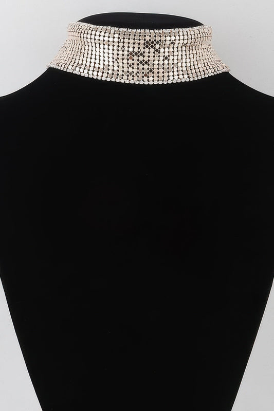 ASTOR PLACE Wide Sequin Choker | Exclusive BYMANYC ® New York-0