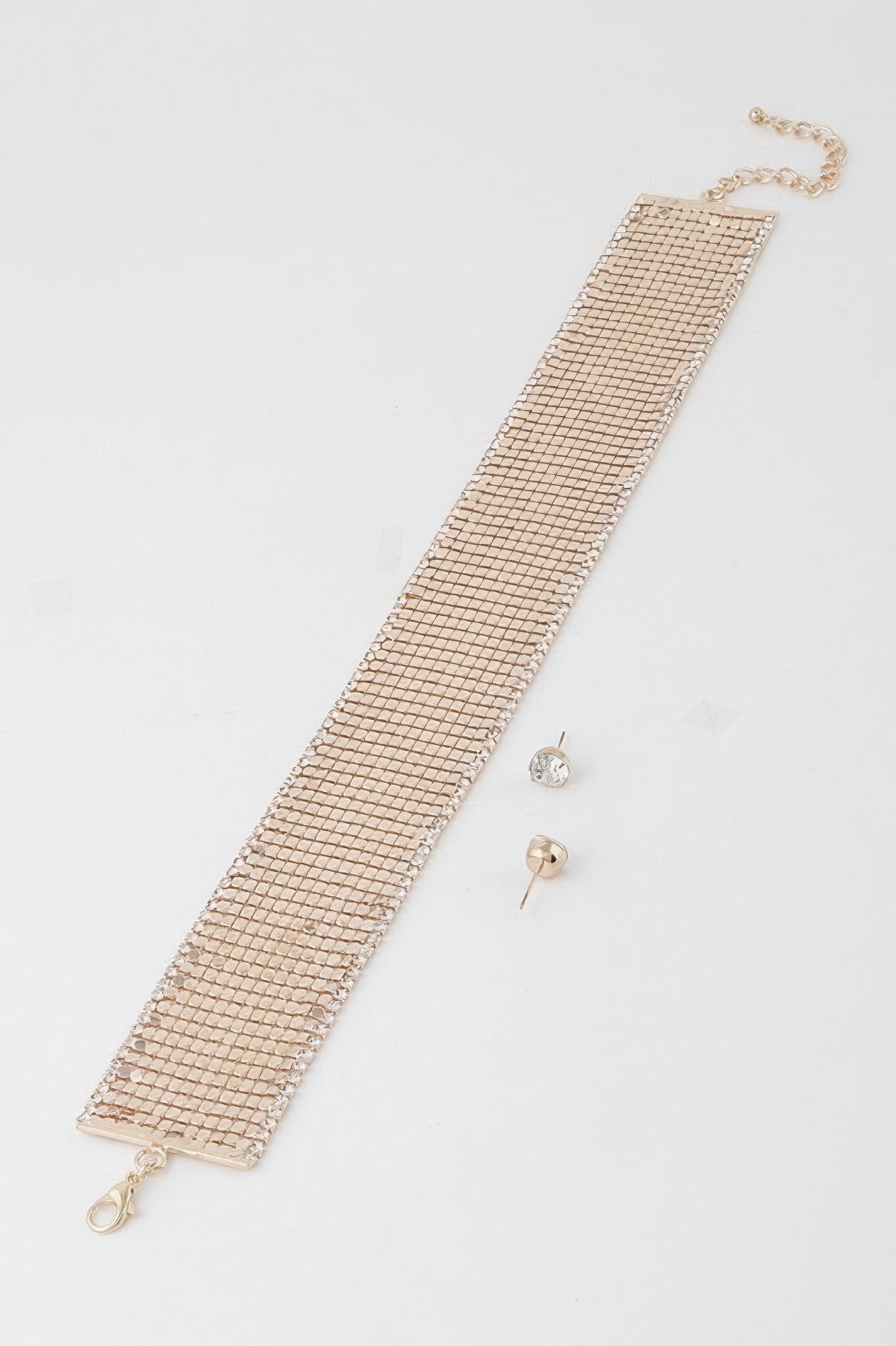 ASTOR PLACE Wide Sequin Choker | Exclusive BYMANYC ® New York-2