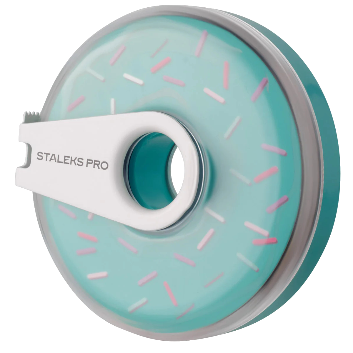 STALEKS PRO EXPERT WHITE NAIL FILE REFILL ROLL IN A PLASTIC CASE 80 REMOVABLE FILES PER ROLL AT- STALEKS™-1