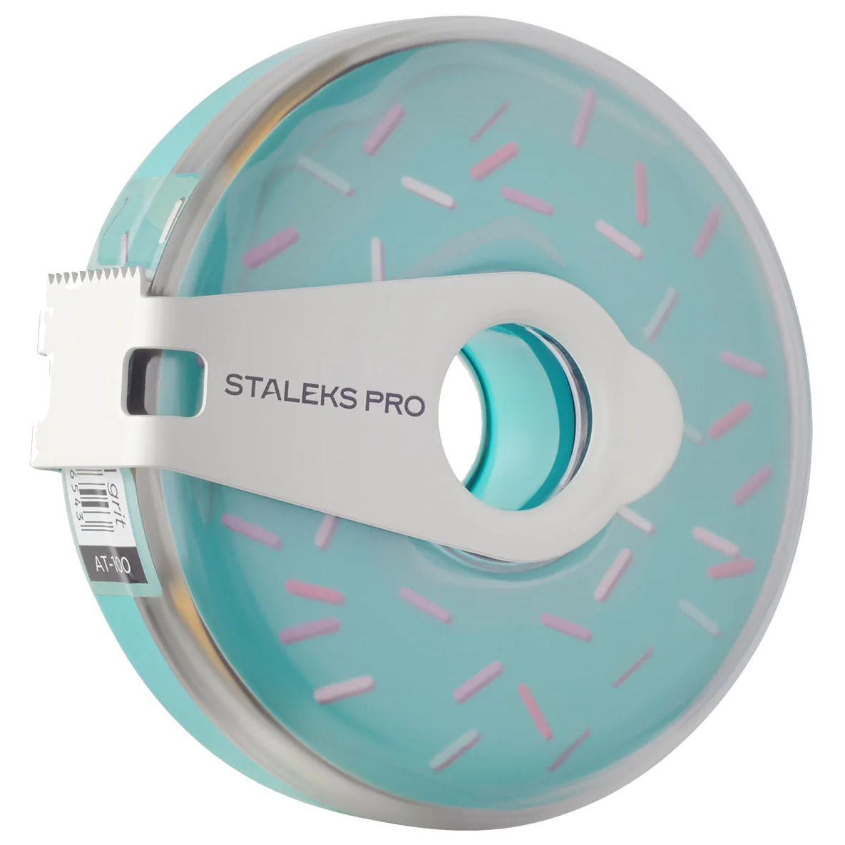 STALEKS PRO EXPERT WHITE NAIL FILE REFILL ROLL IN A PLASTIC CASE 80 REMOVABLE FILES PER ROLL AT- STALEKS™-2