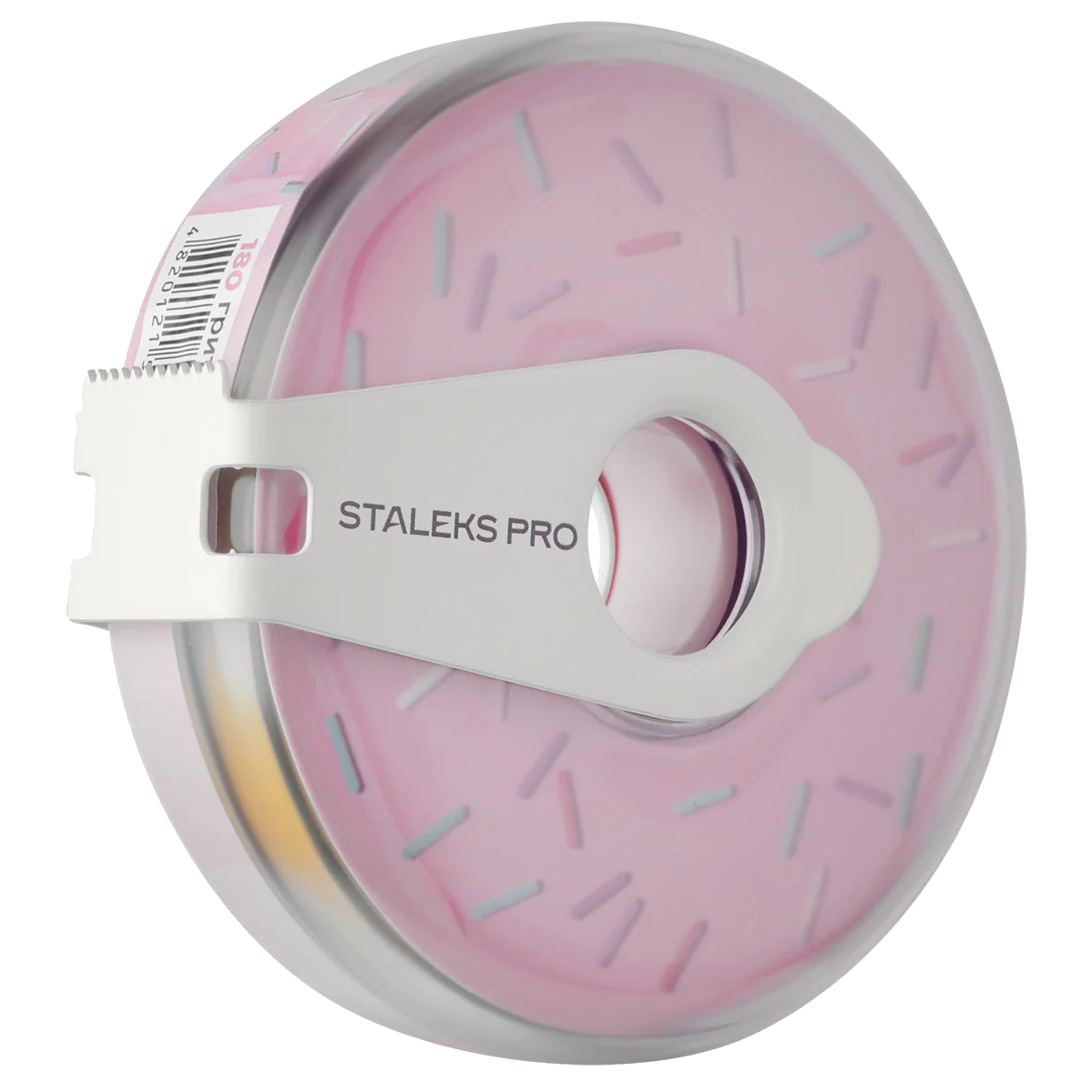 STALEKS PRO EXPERT WHITE NAIL FILE REFILL ROLL IN A PLASTIC CASE 80 REMOVABLE FILES PER ROLL AT- STALEKS™-3