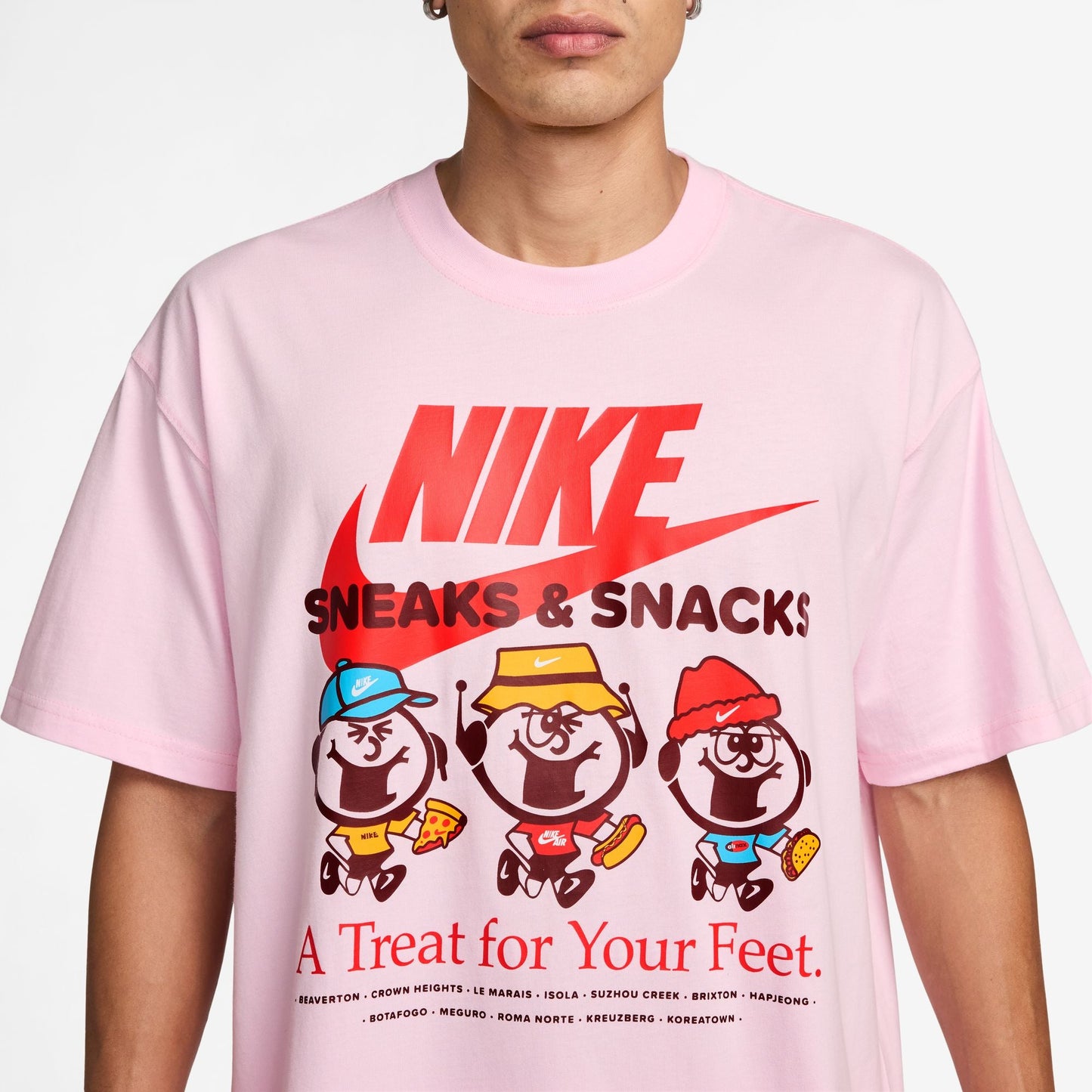 Nike Mens Sportswear Max90 Tee - Pink Foam