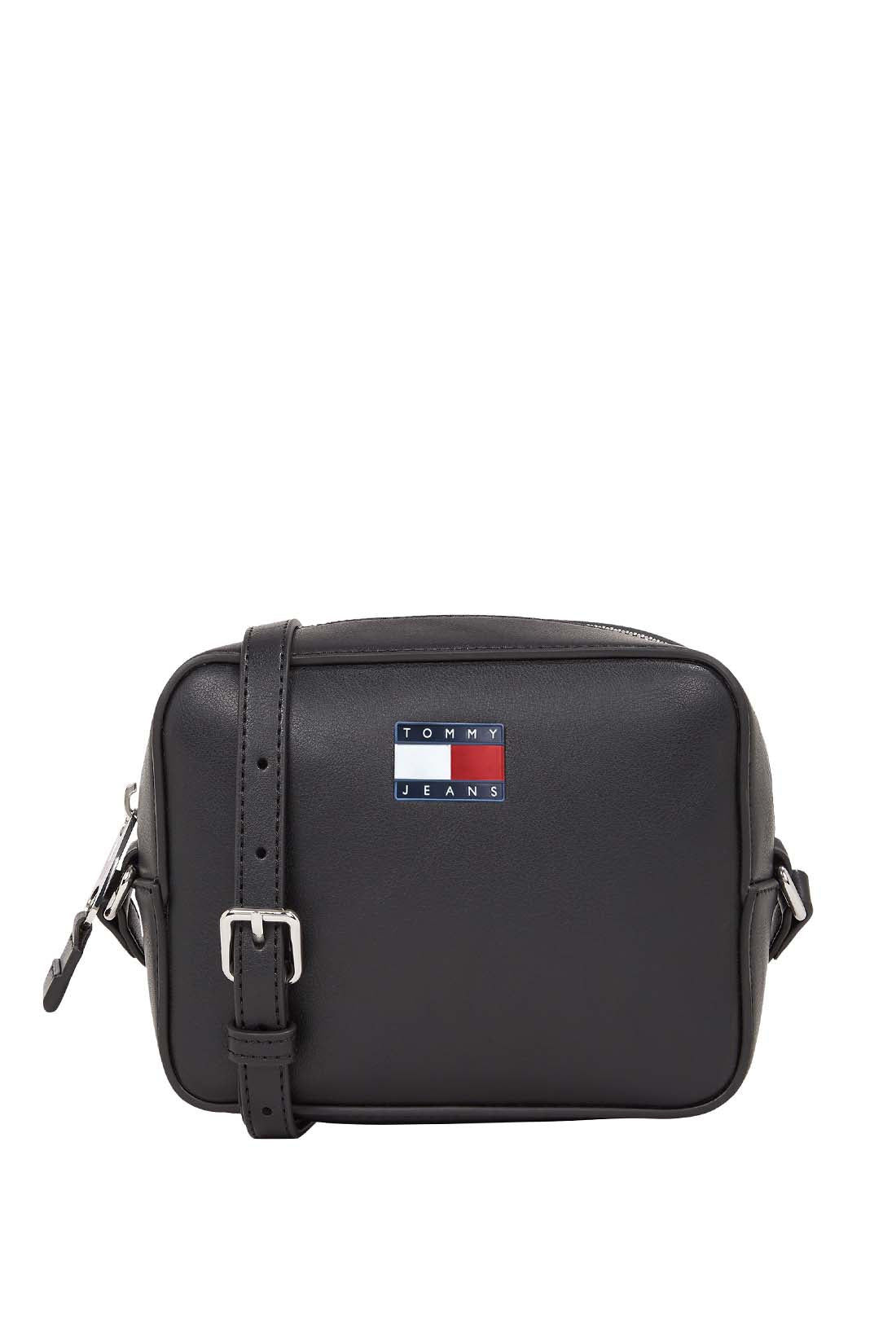 TOMMY JEANS - Women's faux-leather shoulder bag with logo-9
