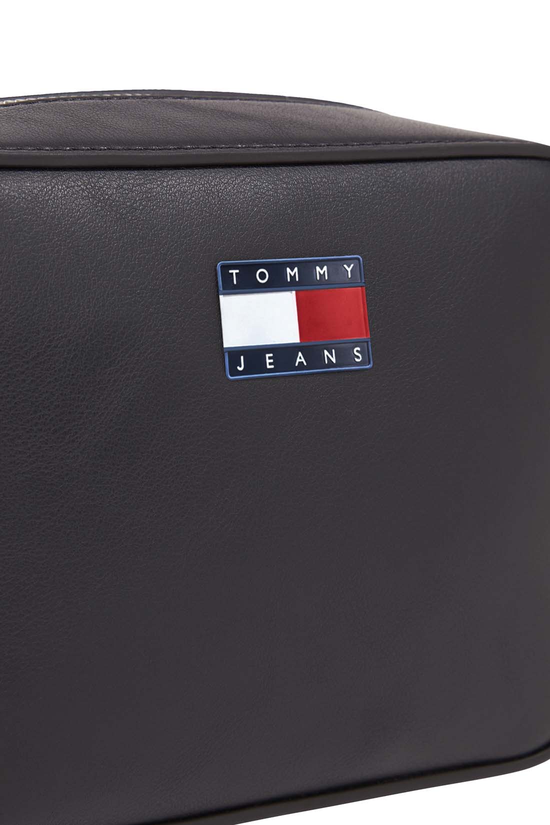 TOMMY JEANS - Women's faux-leather shoulder bag with logo-1