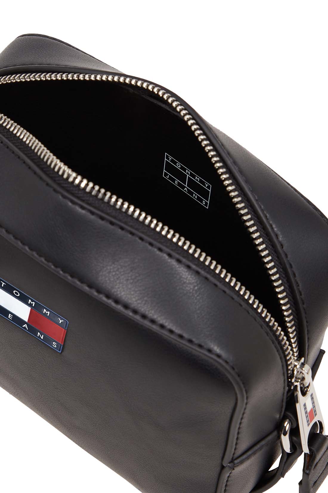 TOMMY JEANS - Women's faux-leather shoulder bag with logo-0