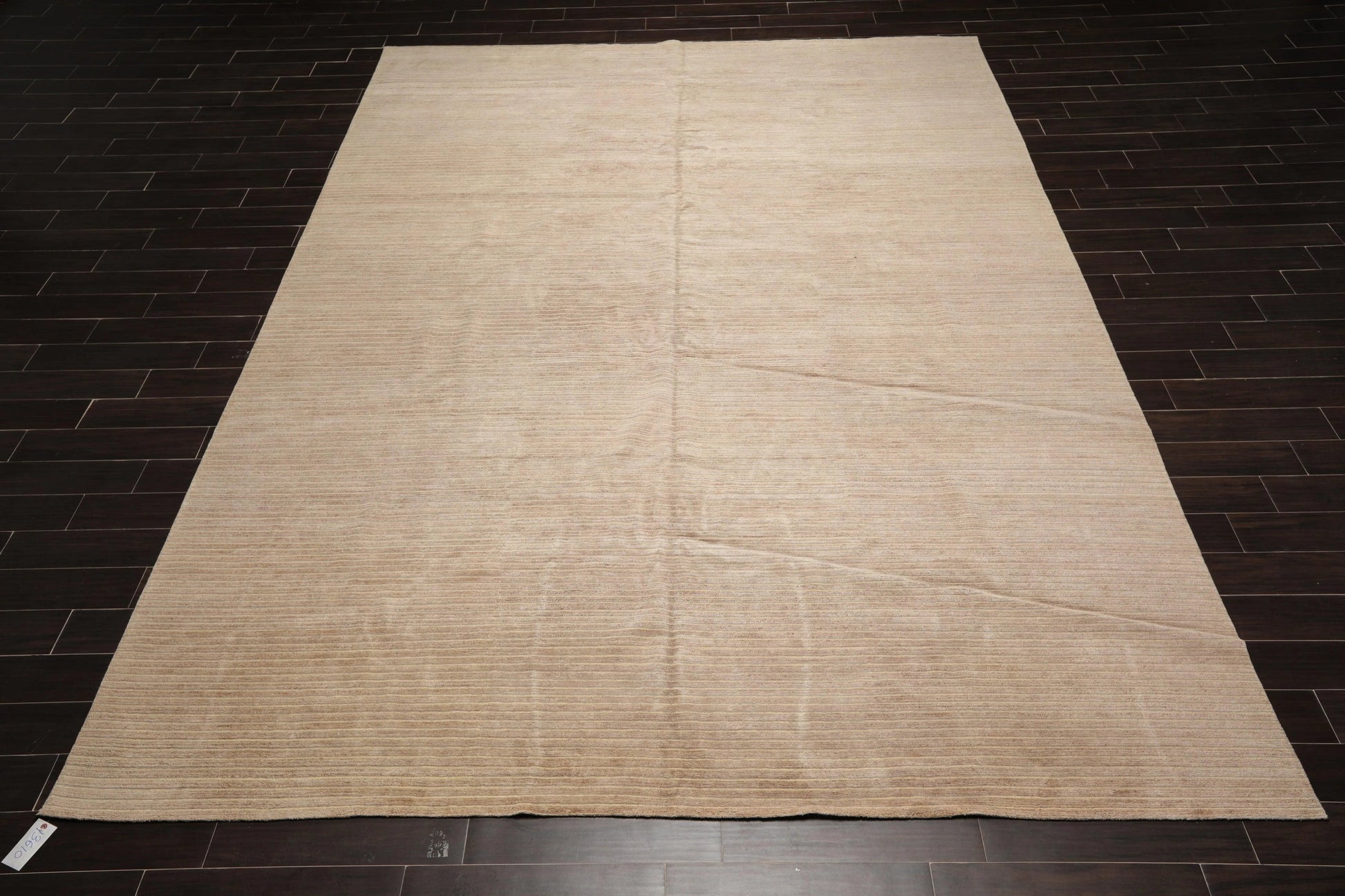 10'x14' Boho Bespoke Designer Hand Knotted High End Tibetan Area Rug Beige-2