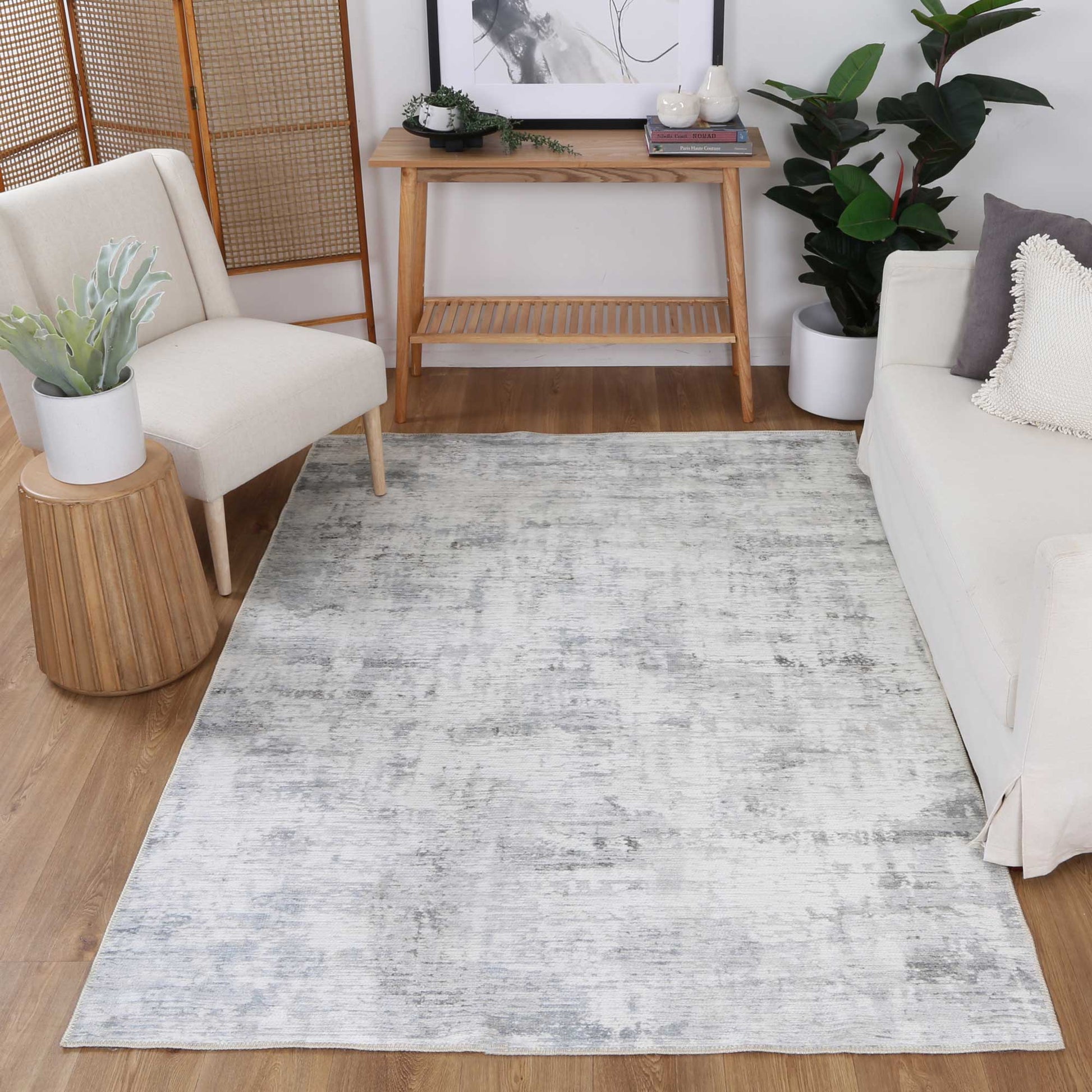Abstract Evalina in Grey Rug-2