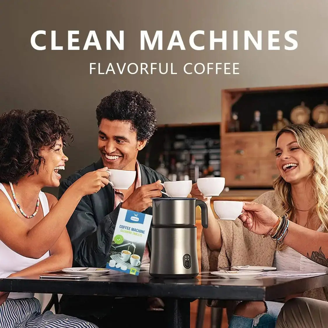 Coffee Machine Cleaning Tablets – Descaler for Espresso & Automatic Machines-0