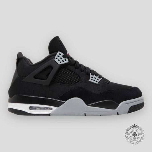 Air Jordan 4 Retro SE Black Canvas