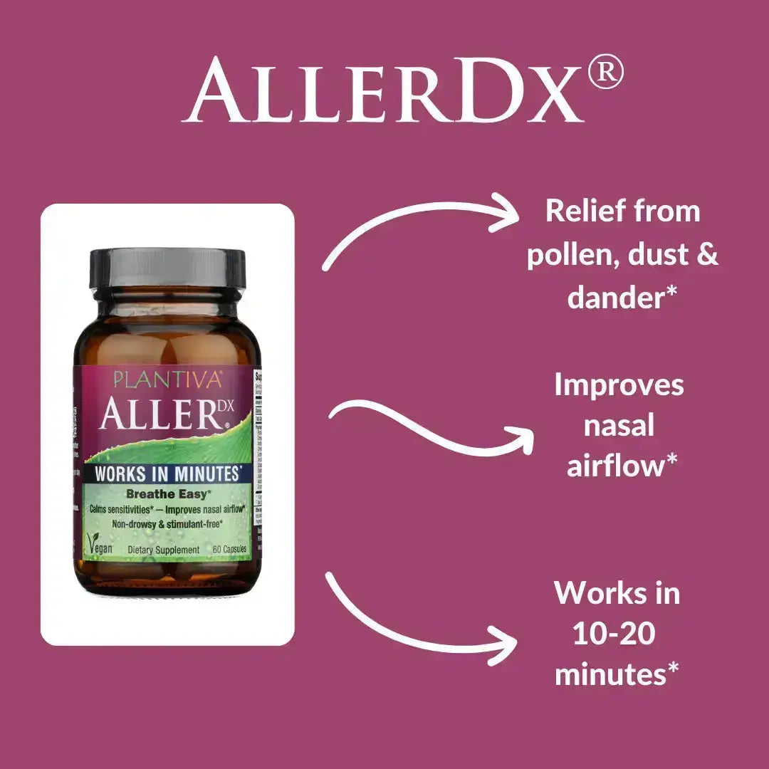 AllerDx 60-Capsule Bottle, Vegan-2