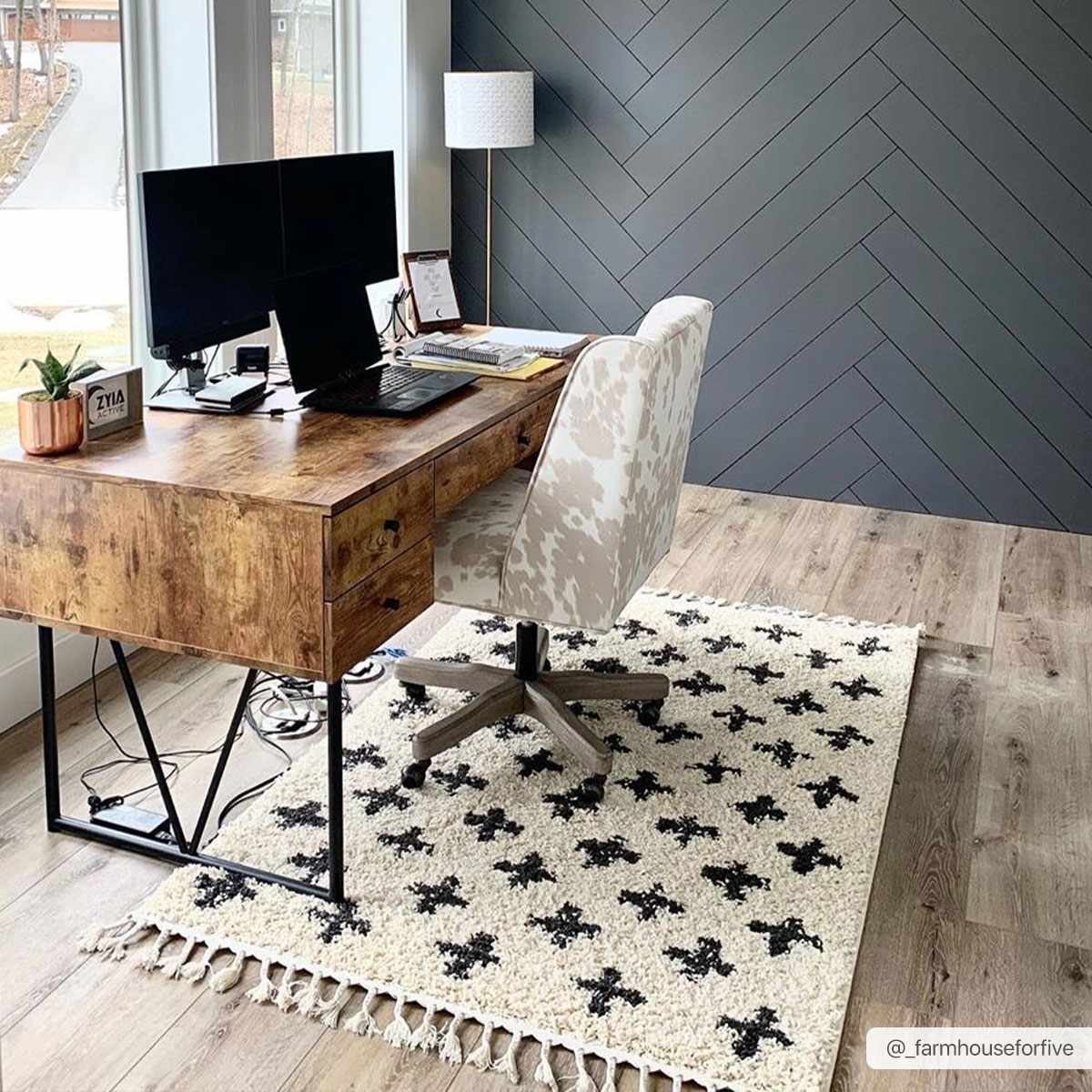 Alstead Shag Area Rug-4